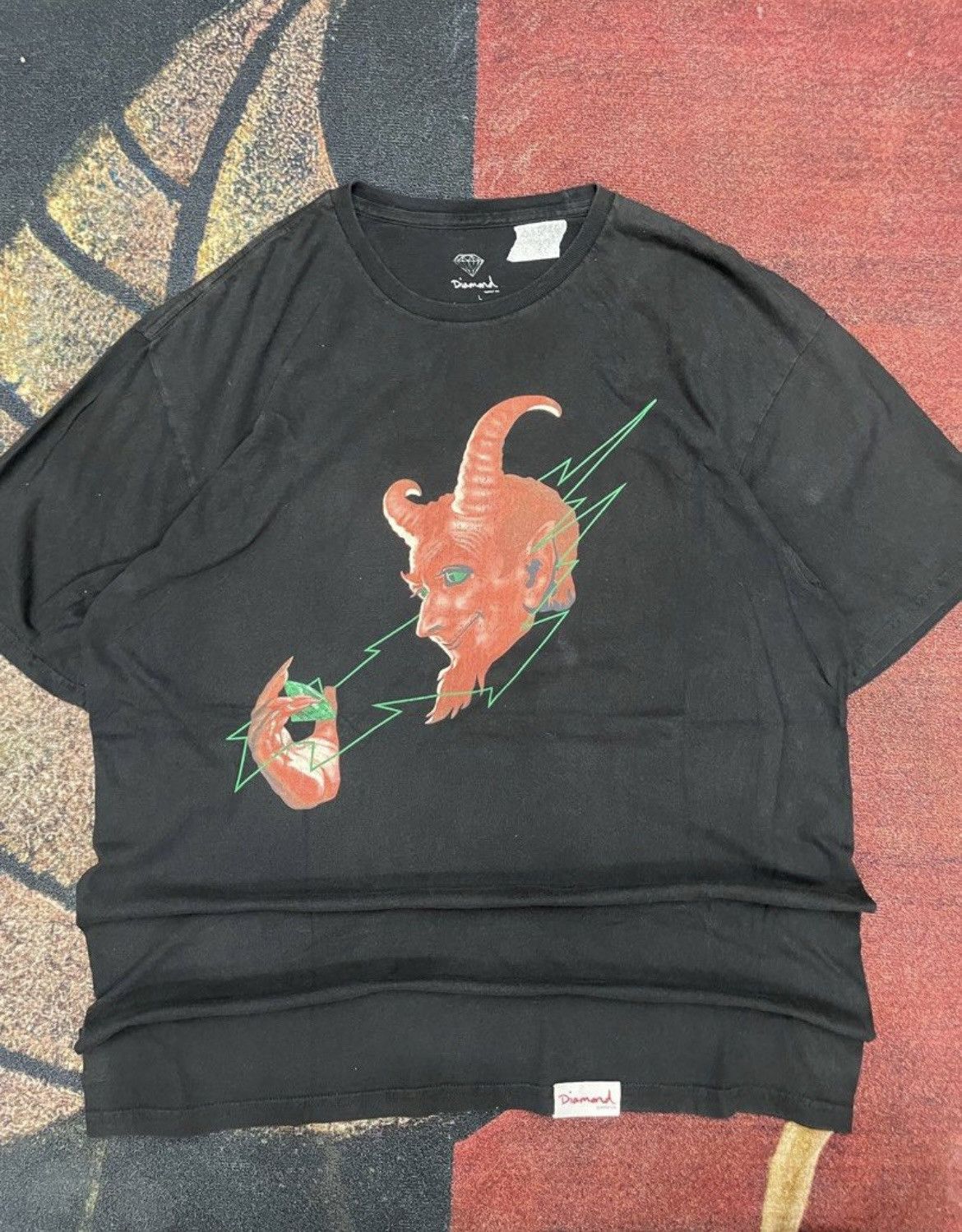Diamond Supply Co. Diamond supply co. Devil tshirt Size US L / EU 52-54 / 3 - 1 Thumbnail