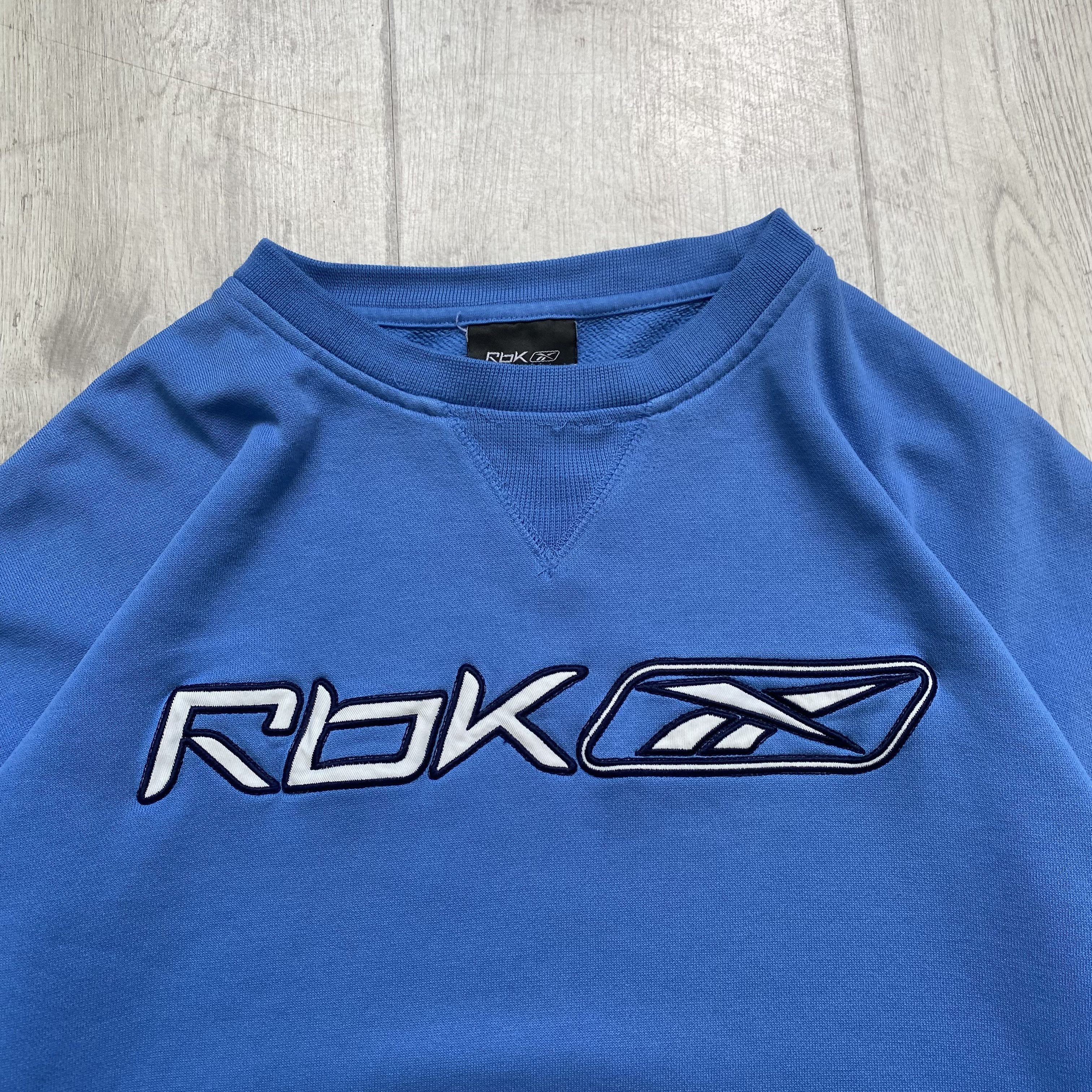 Reebok 💙Vintage Reebok Baggy Sweatshirt Center logo oversized Size US XL / EU 56 / 4 - 6 Thumbnail