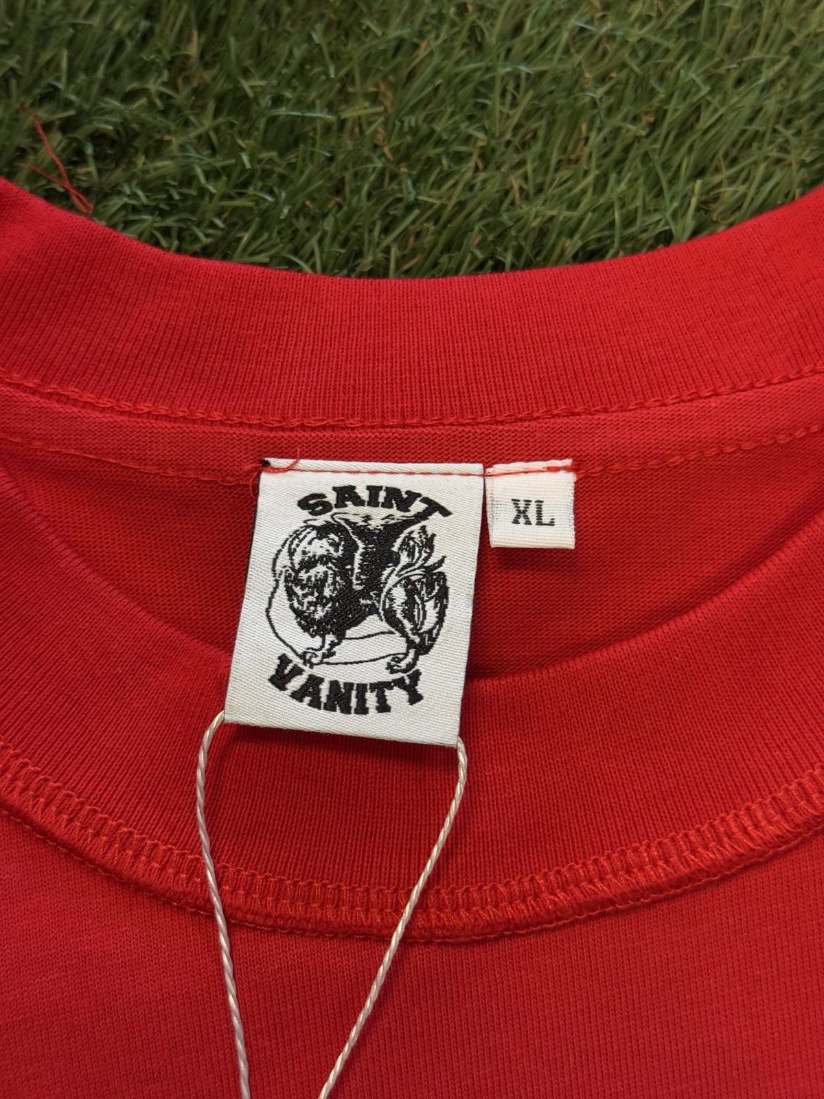 Saint Vanity Saint Vanity Red Tee Shirt Size XL Brand New Size US XL / EU 56 / 4 - 4 Thumbnail