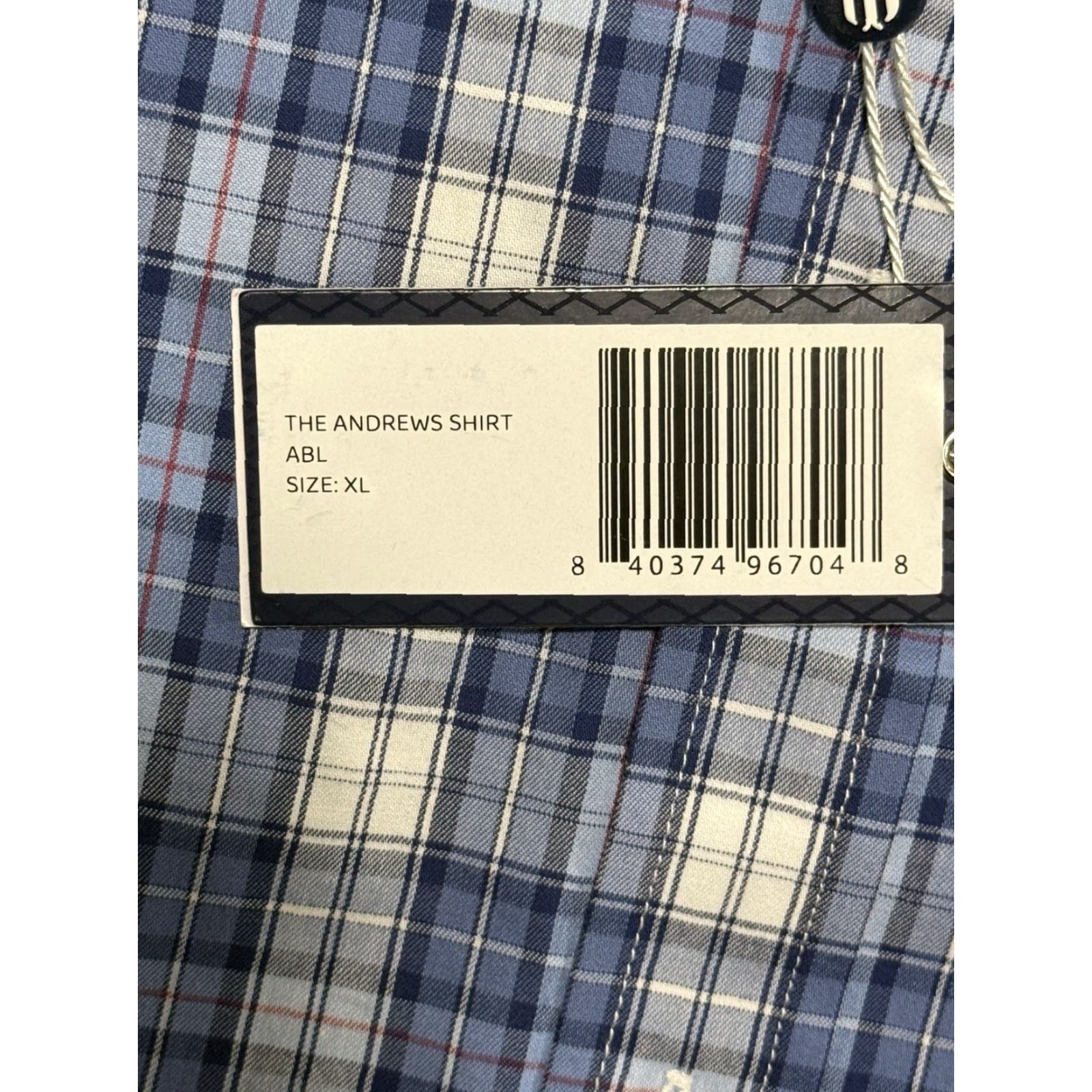 Vintage Holderness & Bourne The Andrews Shirt Button-Up Plaid Blue XL Men’s Tailored Regular Sleeve Long Size US XL / EU 56 / 4 - 5 Thumbnail