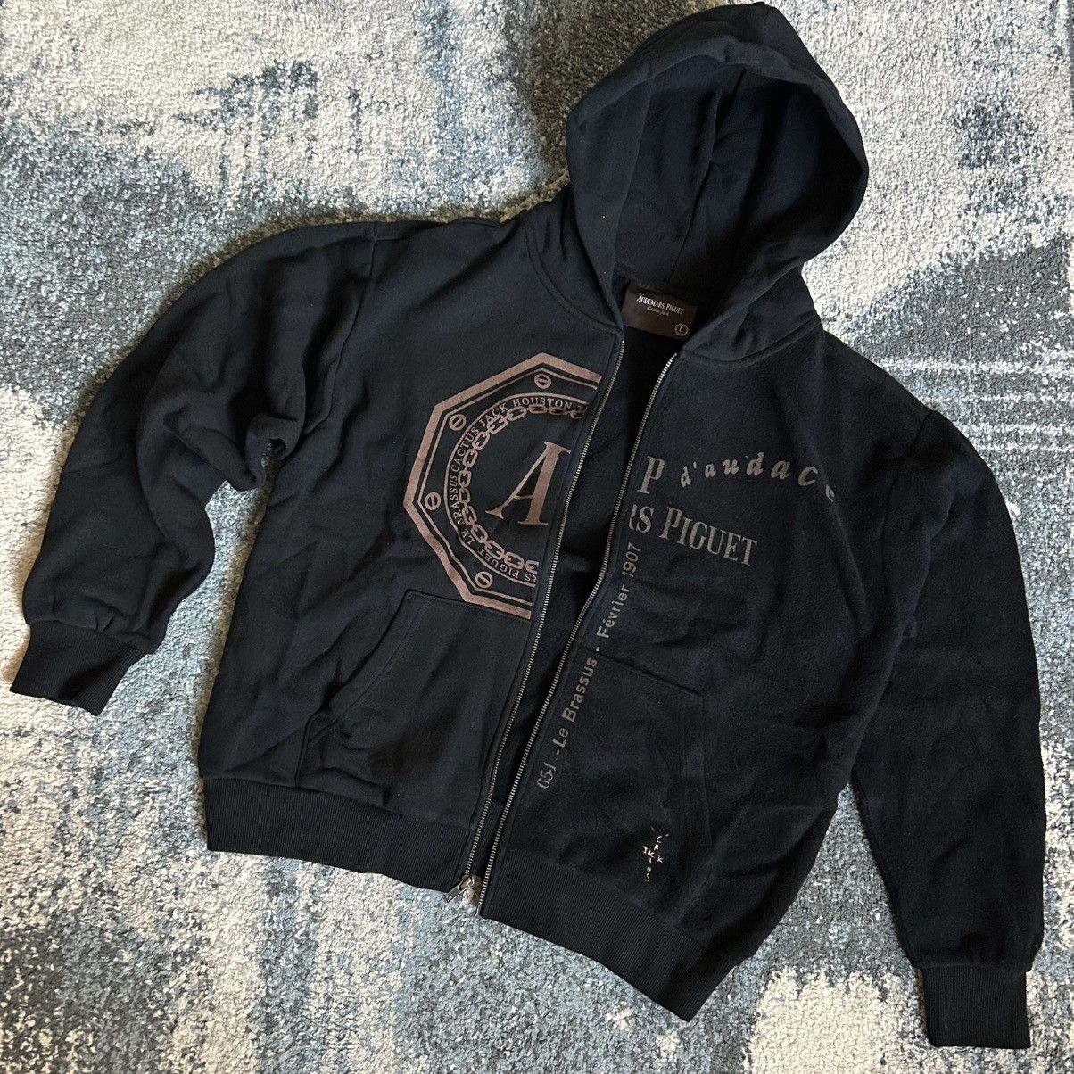 Audemars Piguet × Travis Scott Cactus Jack AP Royal Oak Suisse split logo full zip fleece Size US L / EU 52-54 / 3 - 9 Thumbnail