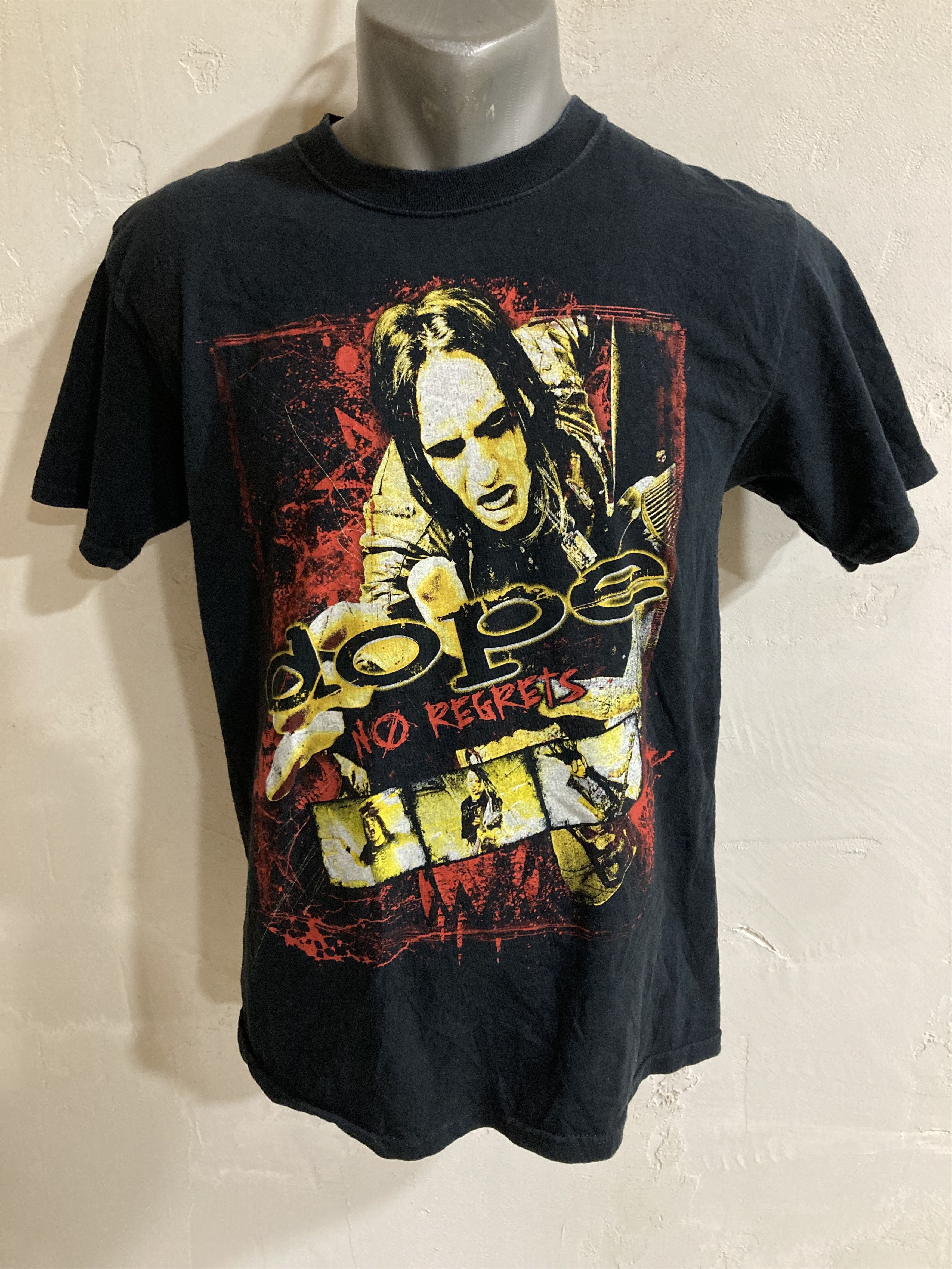 Band Tees Dope No Regrets American Tour 2009 Tee Size US M / EU 48-50 / 2 - 1 Thumbnail