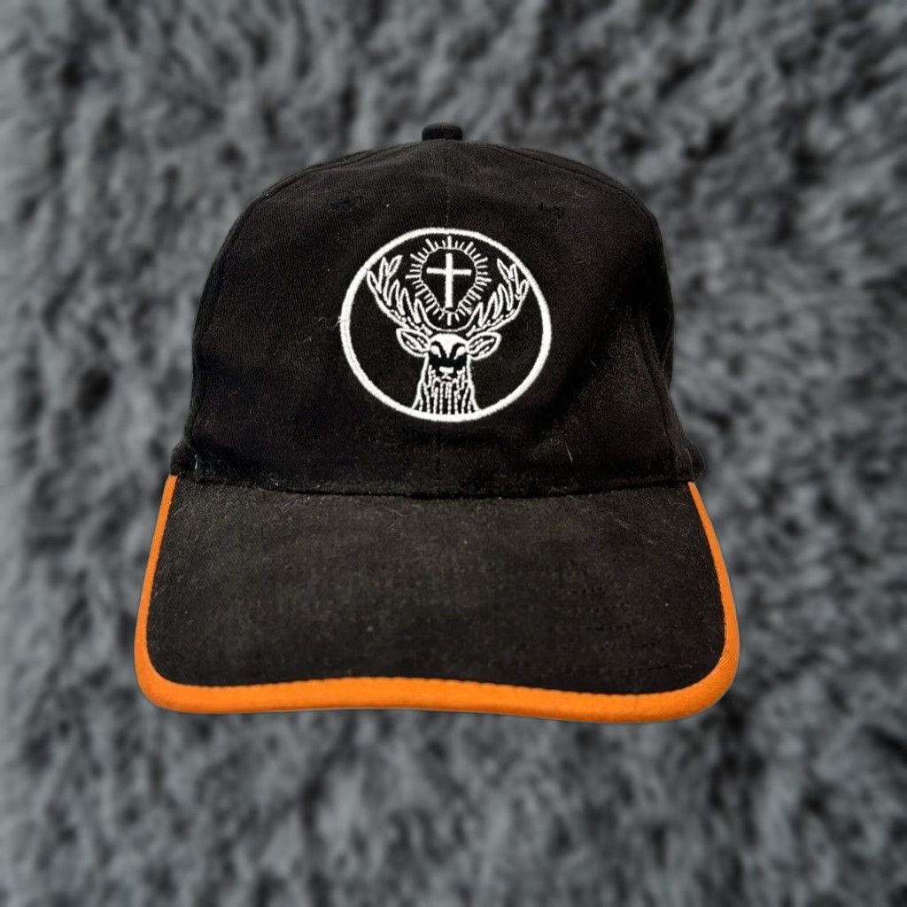 Logo 7 VINTAGE Jagermeister Baseball Cap Black One Size Mens Size ONE SIZE - 1 Thumbnail