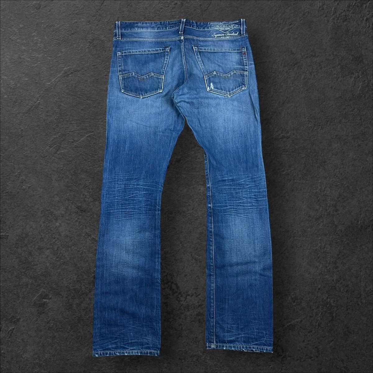 Replay × Vintage Vintage Replay The Blue Jeans Manufacture Denim Pants Size US 36 / EU 52 - 2 Thumbnail