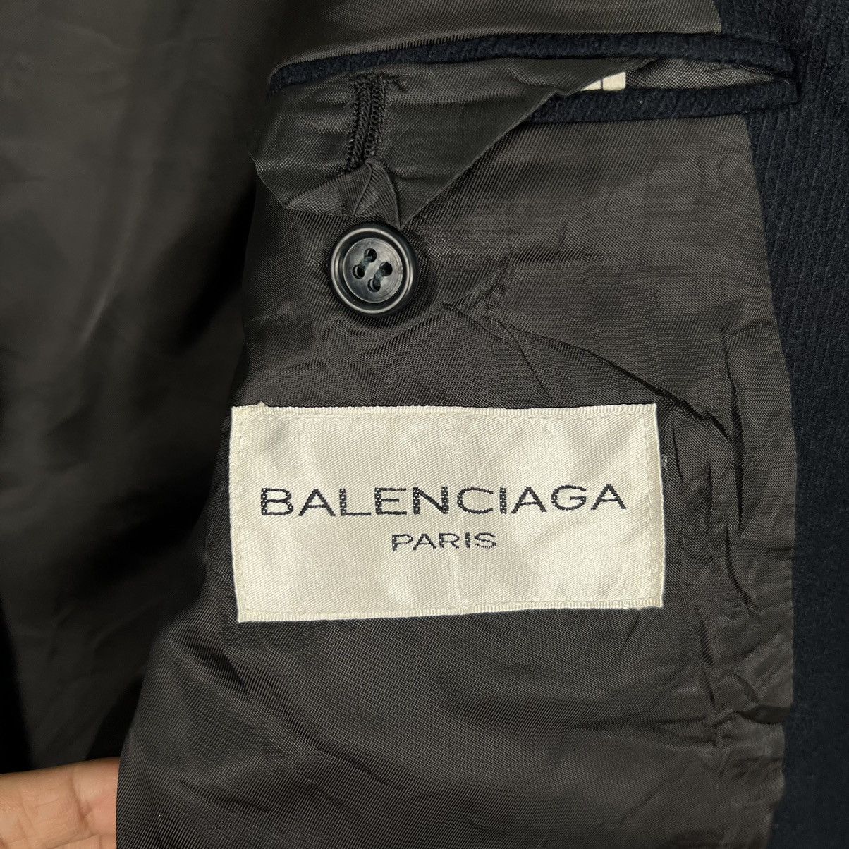 Balenciaga 🔥 BALENCIAGA PARIS DOUBLE BREAST BLAZER JACKET Size US M / EU 48-50 / 2 - 14 Thumbnail