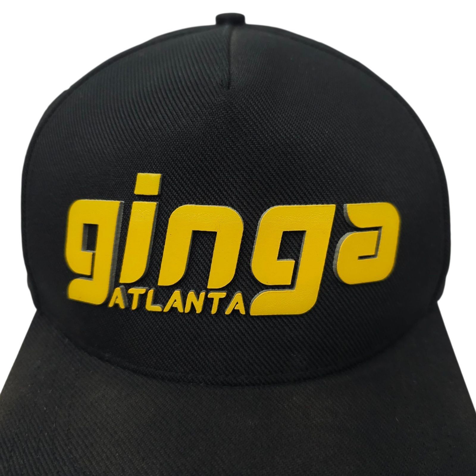 Other Ginga Atlanta Mesh Snapback Cap Hat Rubberized Logo Soccer Size ONE SIZE - 7 Thumbnail