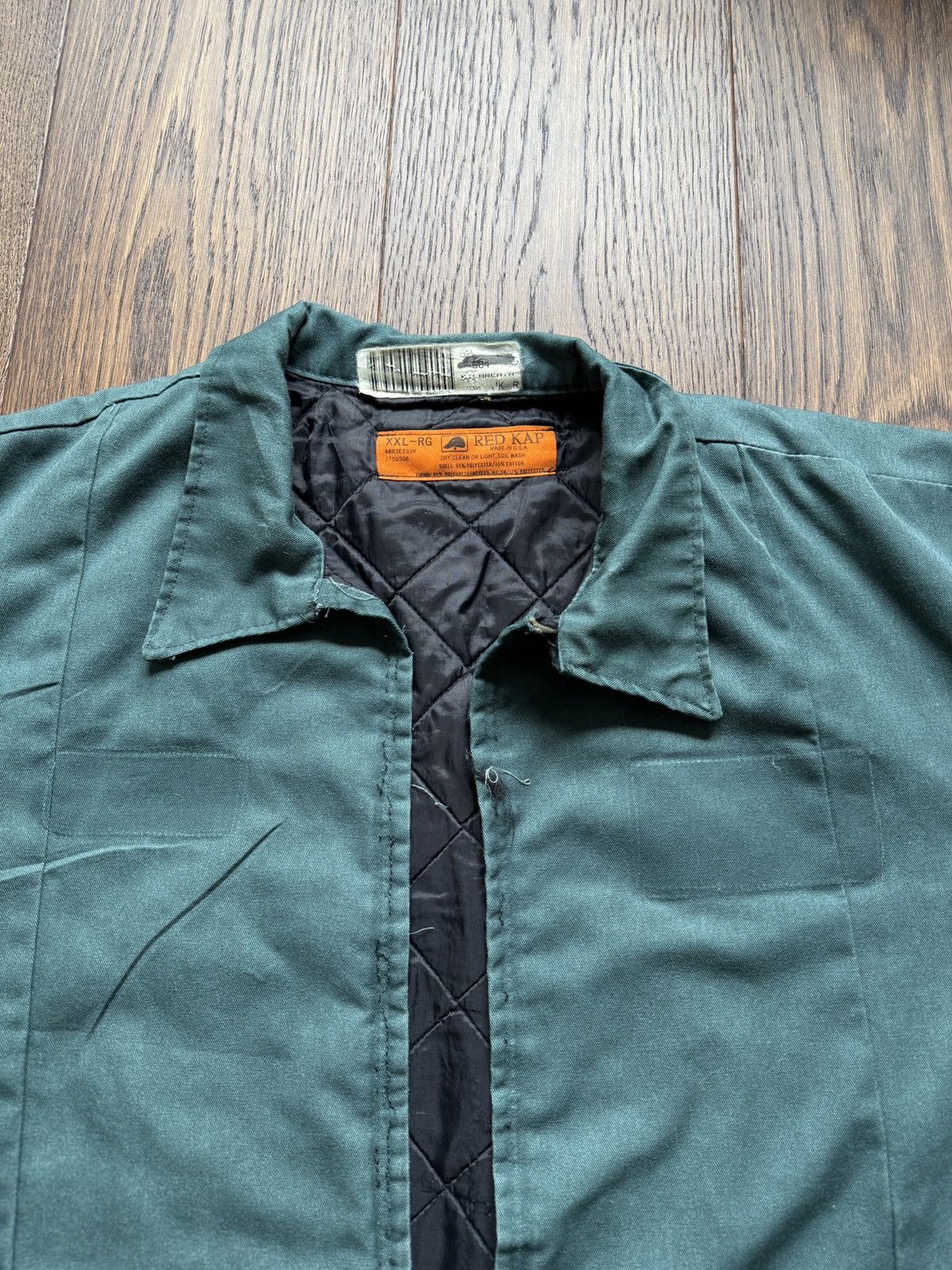 Vintage Vintage Red Kap Quilted Lined Work Jacket Size US XXL / EU 58 / 5 - 2 Thumbnail