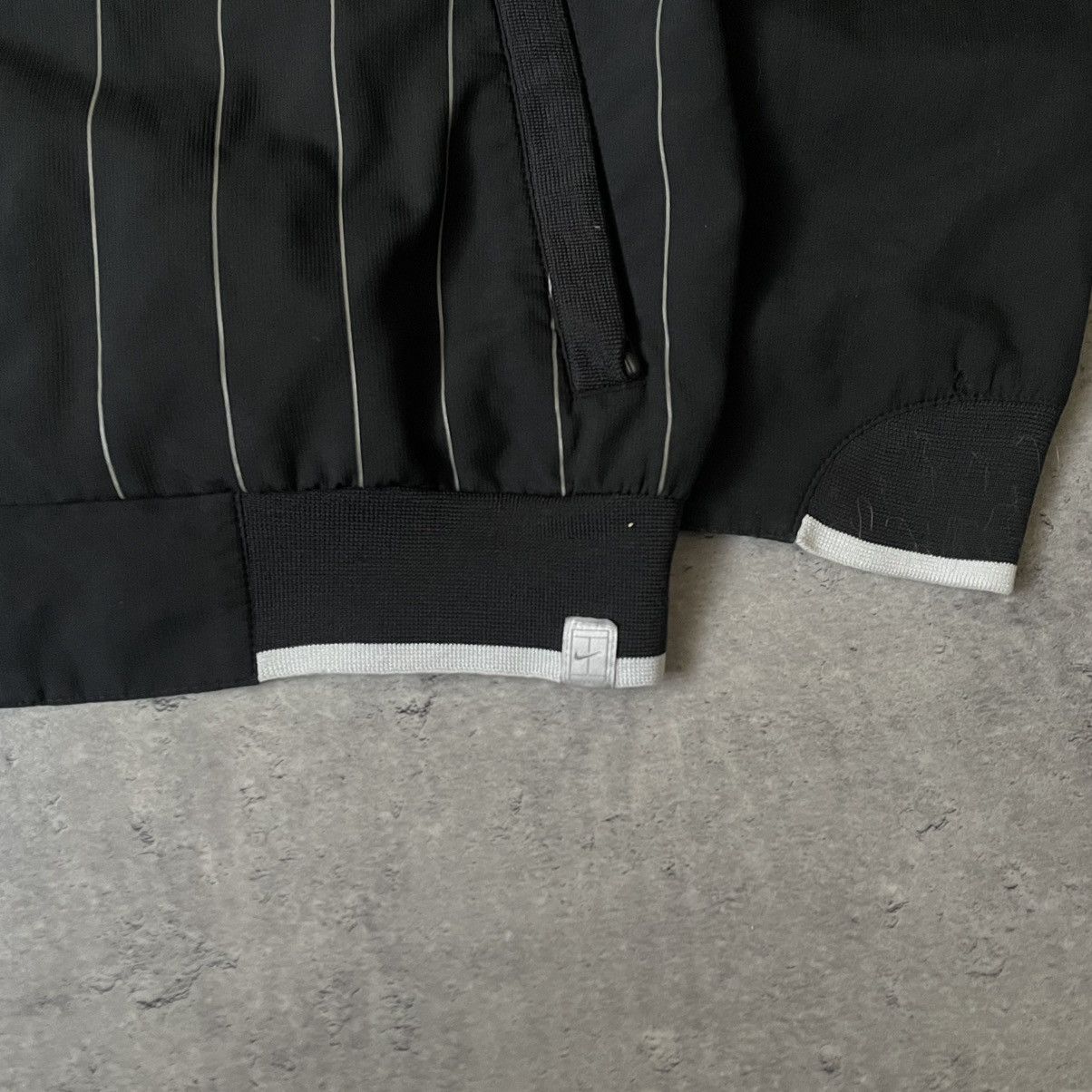Nike × Vintage Vintage Nike 90s Chalange Court 2in1 Zip Hoodie Vests Size US S / EU 44-46 / 1 - 4 Thumbnail