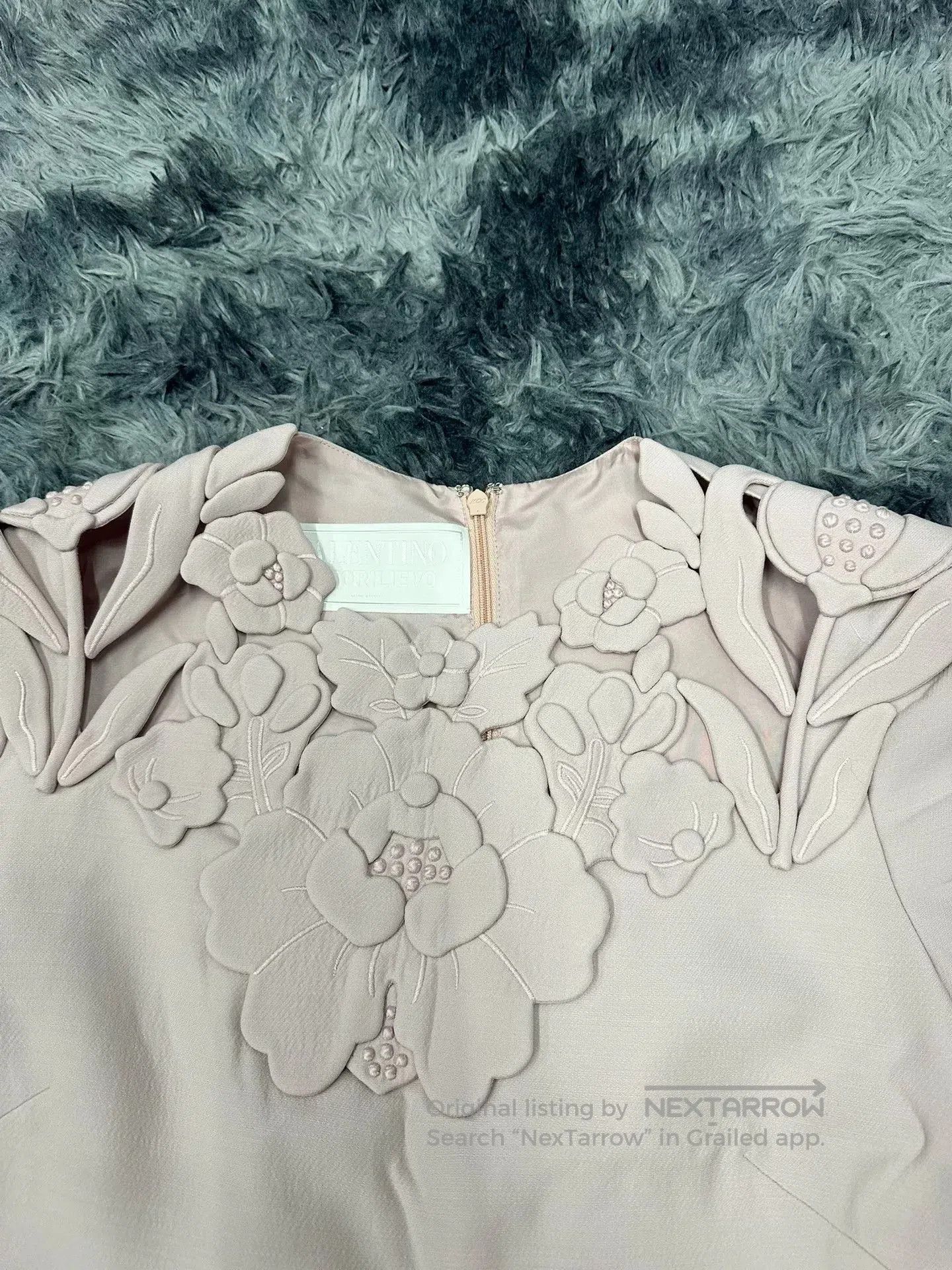 Valentino Valentino 2024 Floral Dress Pink. Size US 44 / EU 60 - 4 Thumbnail