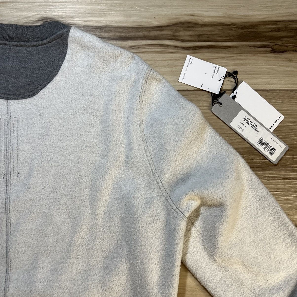 Rick Owens Drkshdw Rick Owens Reverse Melange Granbury Crewneck Sweatshirt Size US L / EU 52-54 / 3 - 17 Thumbnail
