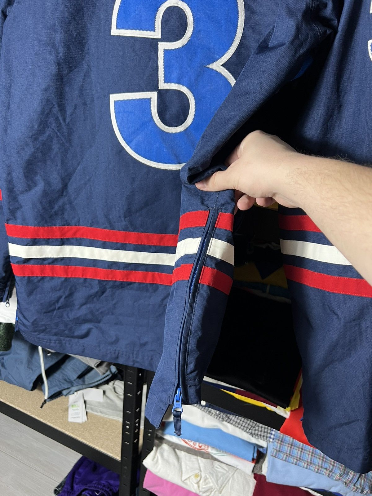 Adidas 🔹 Adidas Retro Anorak Windbreaker – Snowboarding Jacket Rare Size US L / EU 52-54 / 3 - 11 Thumbnail