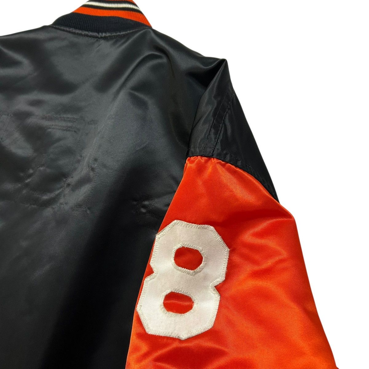 MLB VTG 90s MLB BALTIMORE ORIOLES RIPKEN JR STARTER SATIN JACKET Size US L / EU 52-54 / 3 - 5 Thumbnail