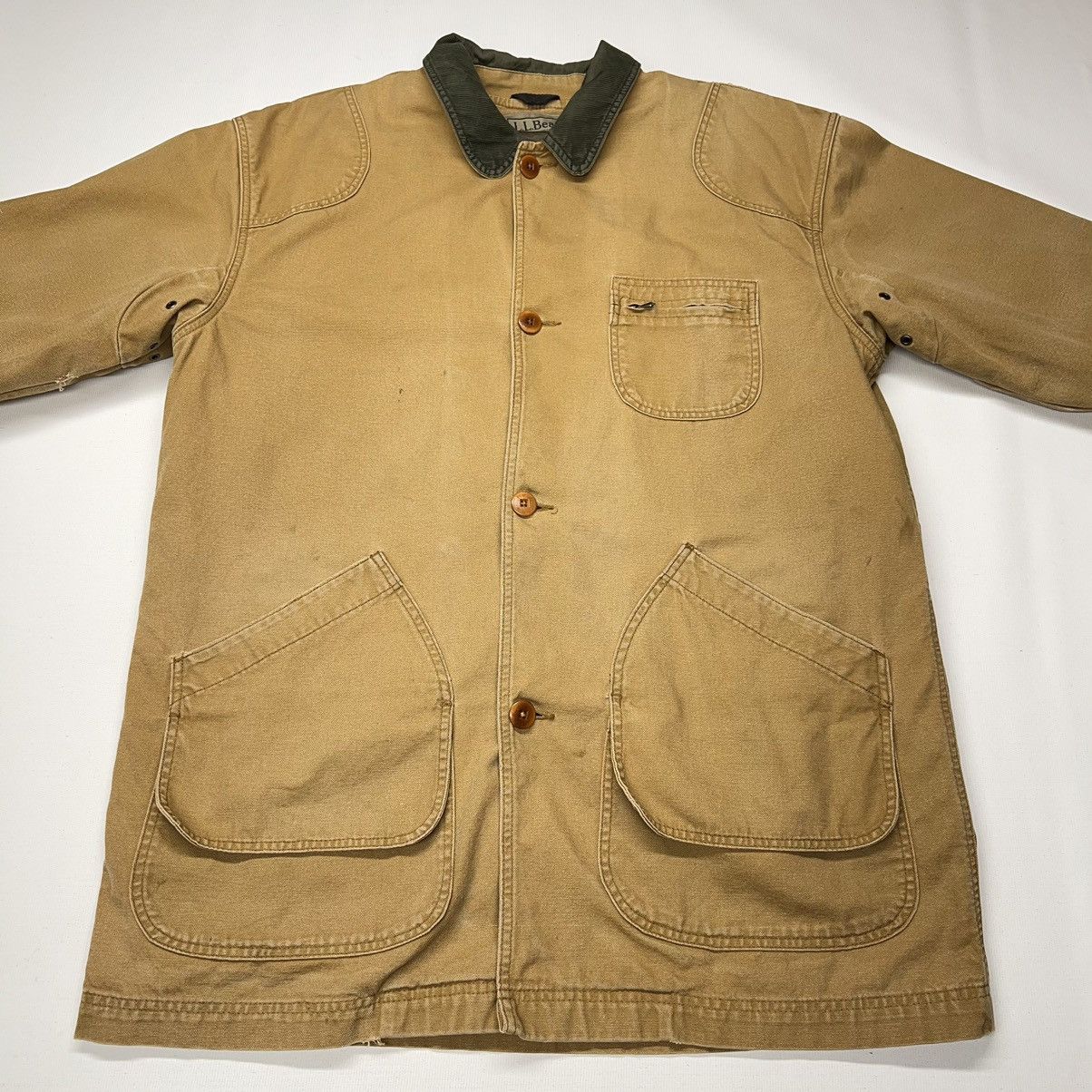L.L. Bean × Vintage LL Bean Coat Brown Chore Barn Jacket Flannel Lined Canvas Size US XL / EU 56 / 4 - 2 Thumbnail