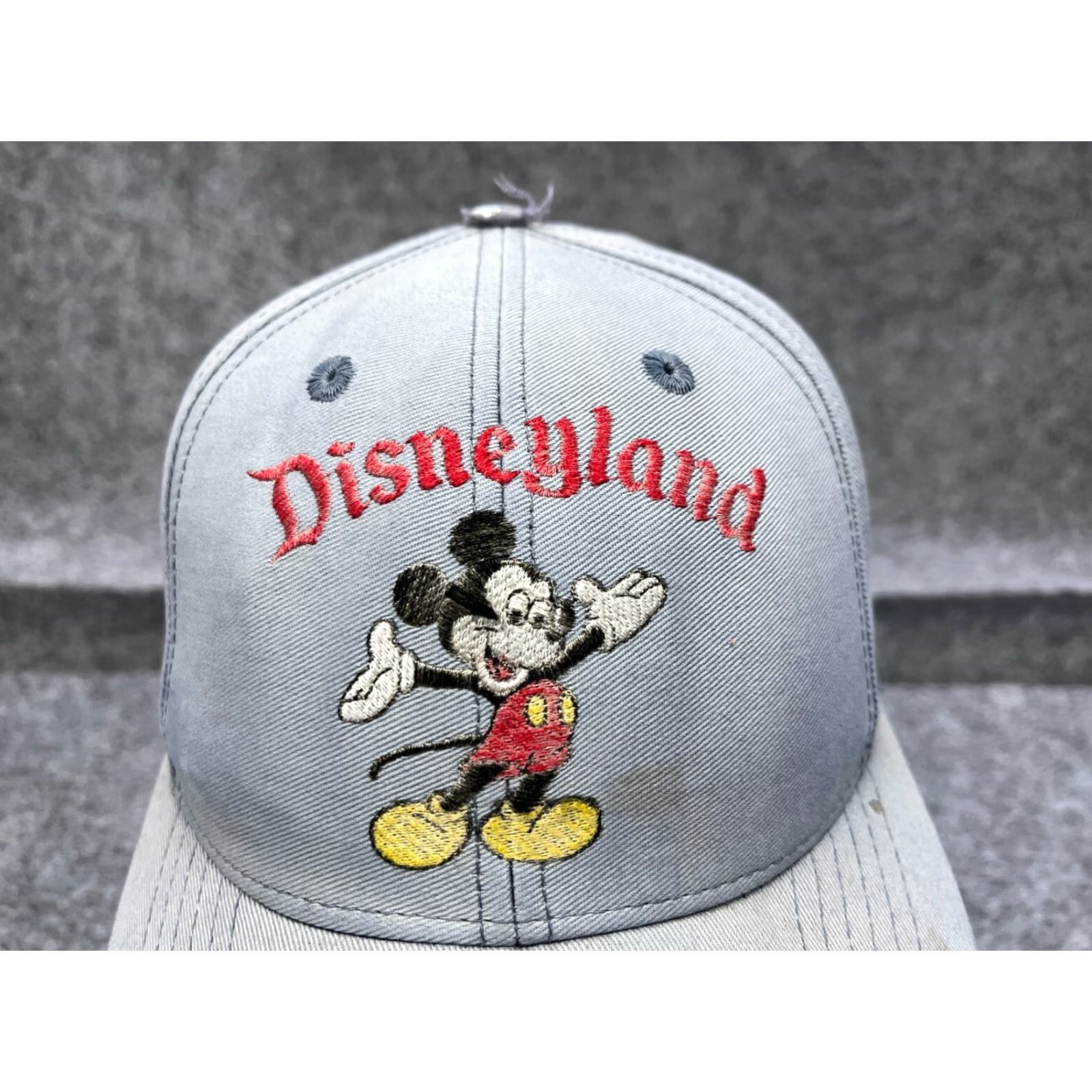 Disney Disney Mickey Mouse Snapback Hat Cap Adjustable One Size Blue Cartoon Unisex Size ONE SIZE - 2 Thumbnail