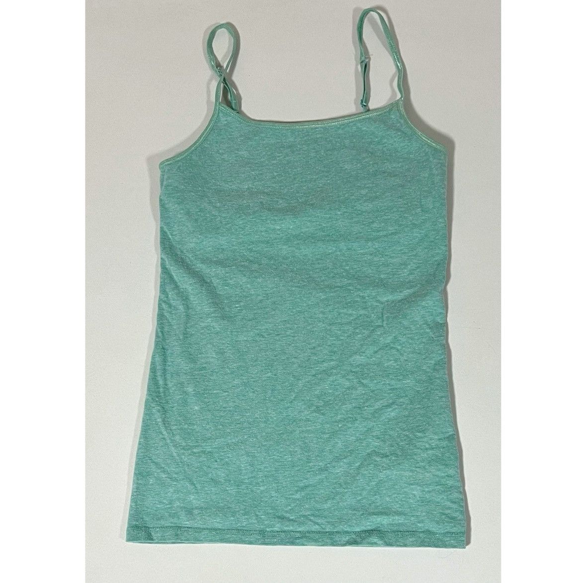Mossimo Blue Marled Shelf-Bra Cami Camisole Tank Top Shirt Size XS 🩵 Size XS / US 0-2 / IT 36-38 - 1 Thumbnail