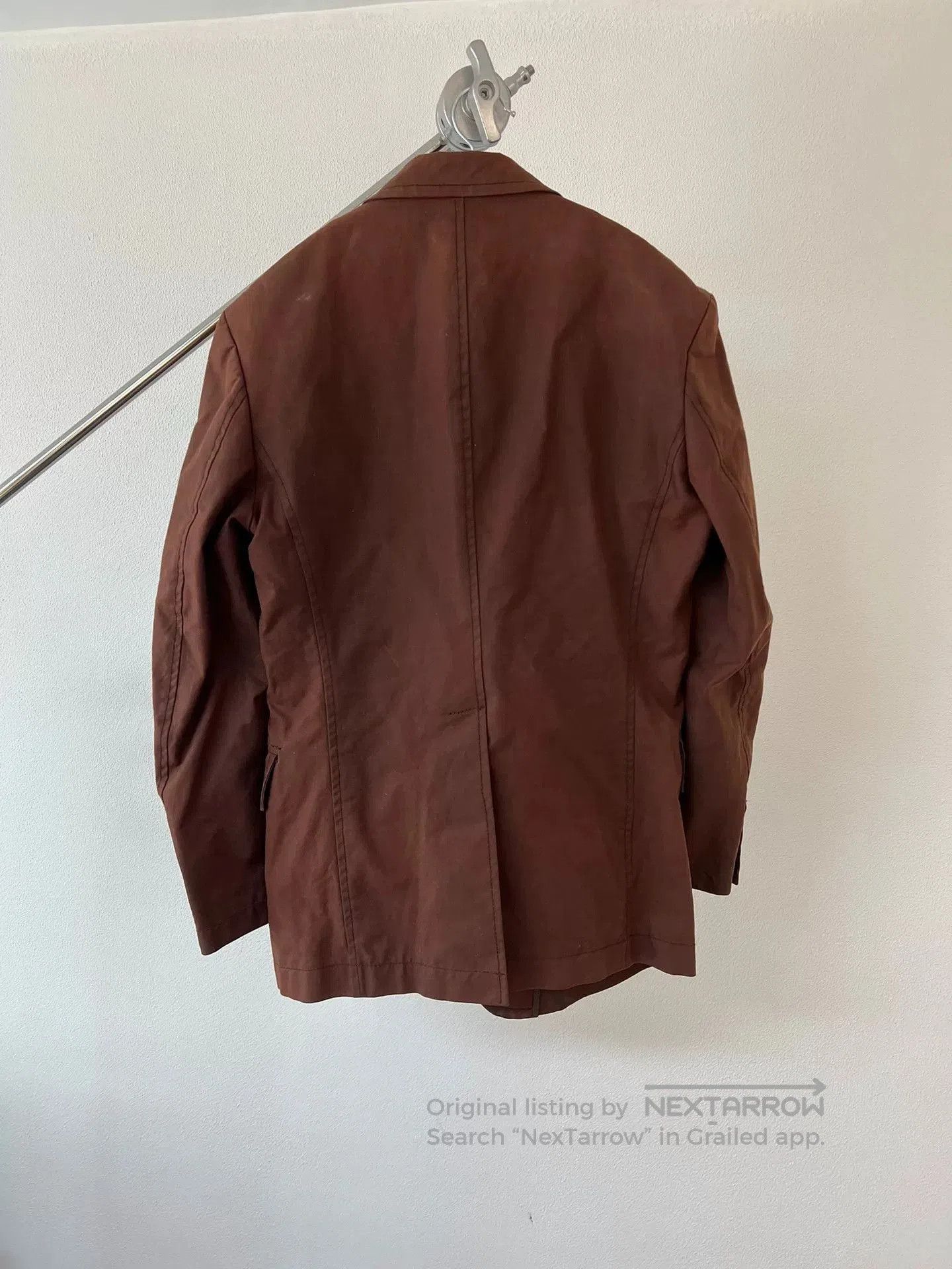 Yohji Yamamoto Yohji Yamamoto Brick Red Shoulder Jacket. Size US M / EU 48-50 / 2 - 4 Thumbnail