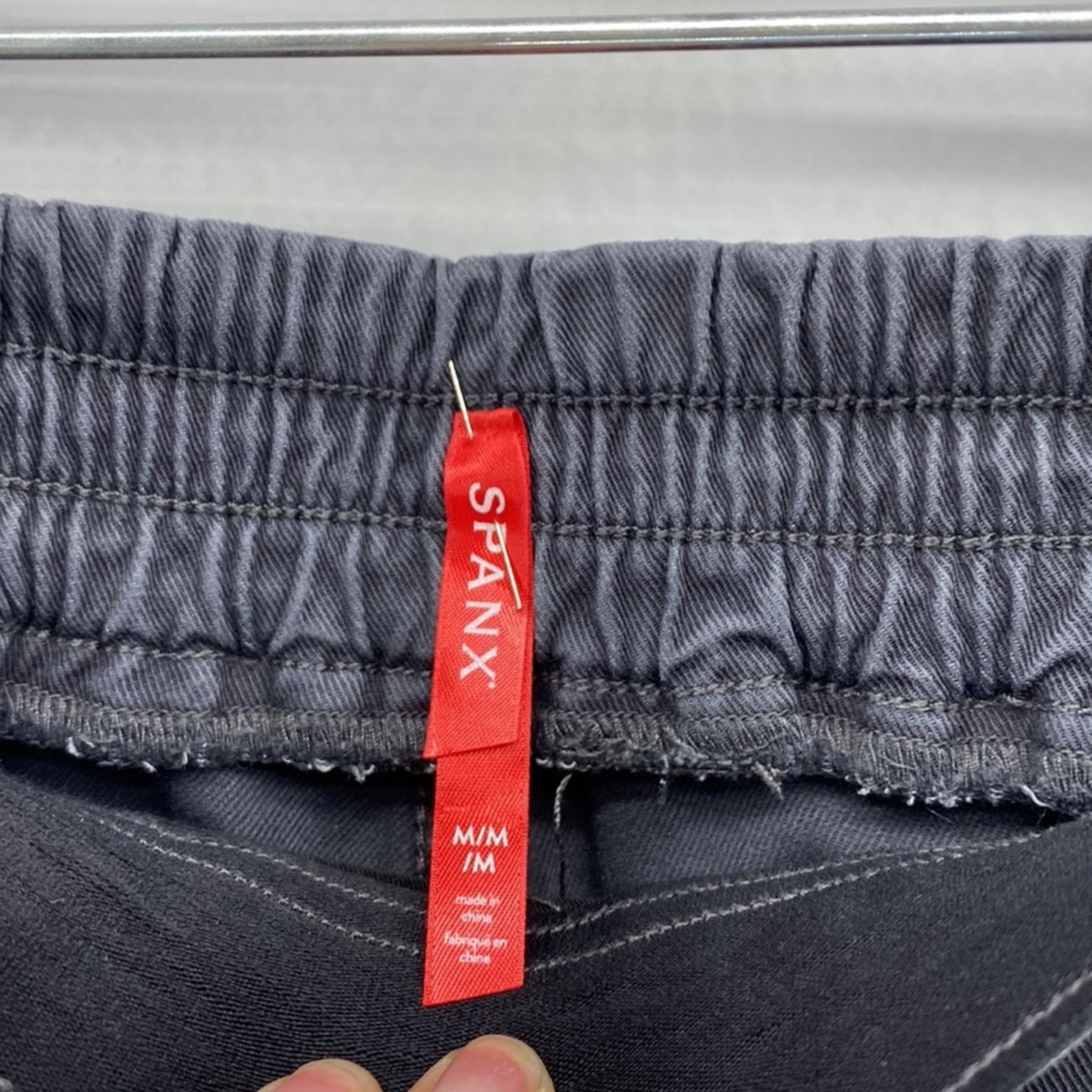 Spanx Spanx Stretch Twill Jogger Pants Washed Black casual neutral Size 28" / US 6 / IT 42 - 6 Thumbnail