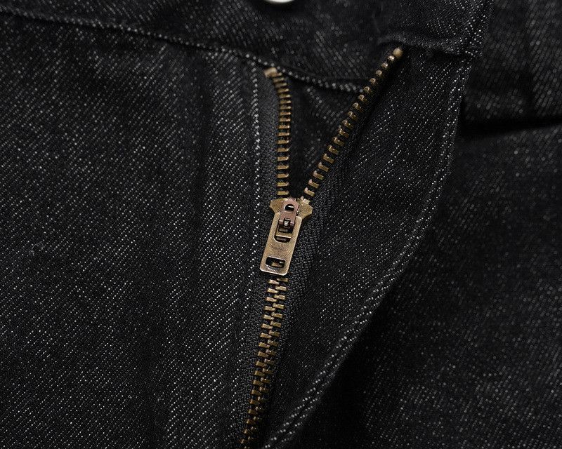 Jean High street washed loose wide-leg classic scimitar jeans Size US 32 / EU 48 - 4 Thumbnail
