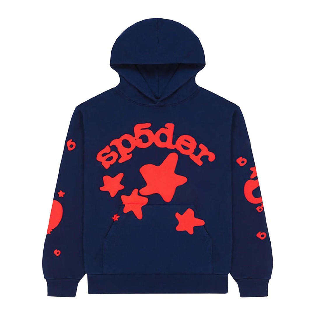 Sp5der Beluga Hoodie y Red
