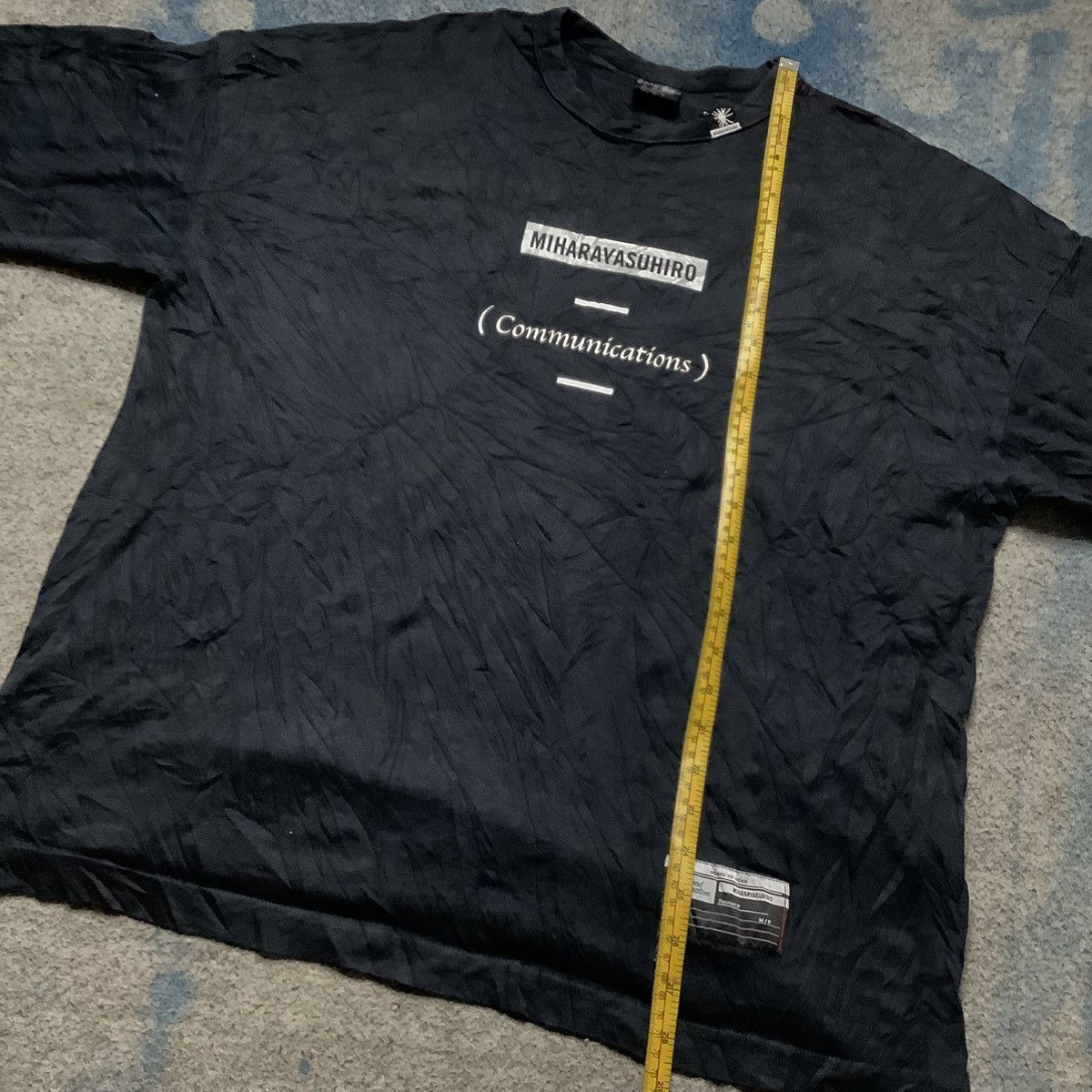 GU × Maison MIHARA YASUHIRO MIHARAYASUHIRO X GU “COMMUNICATION” OVERSIZE T SHIRT Size US L / EU 52-54 / 3 - 12 Thumbnail