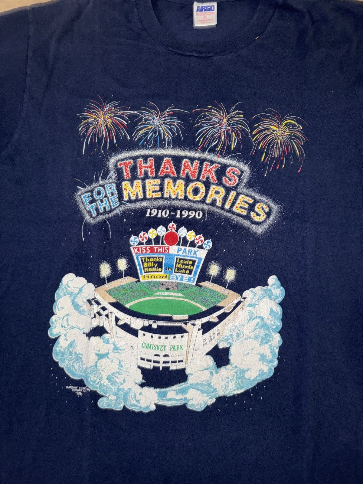 MLB Vintage Chicago White Sox Comiskey Park Closing T-Shirt Size US XL / EU 56 / 4 - 3 Thumbnail