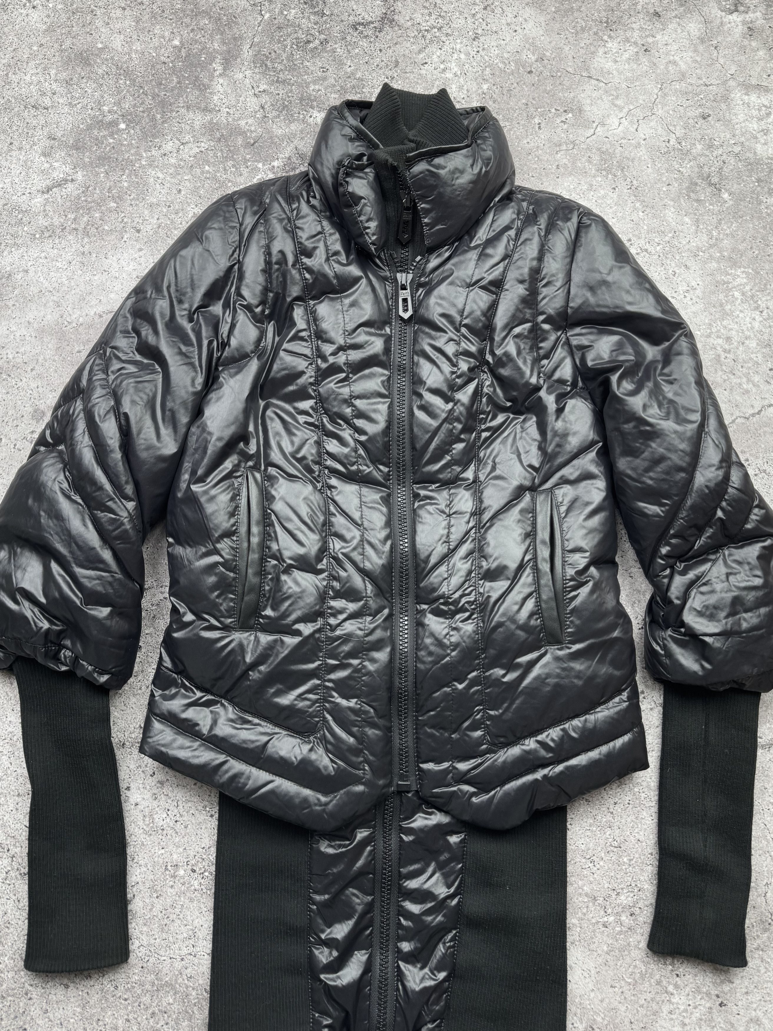 Faith Connexion Vintage Cropped Down Details Jacket C491(V111) Size XS / US 0-2 / IT 36-38 - 2 Thumbnail