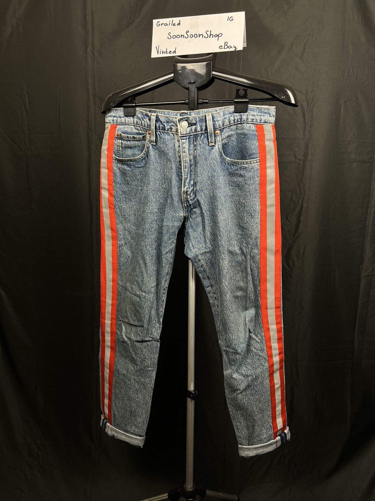 Levi's × Levi's Made & Crafted × Levi's Vintage Clothing Levis 512 Premium reflective jeans Size US 32 / EU 48 - 1 Thumbnail