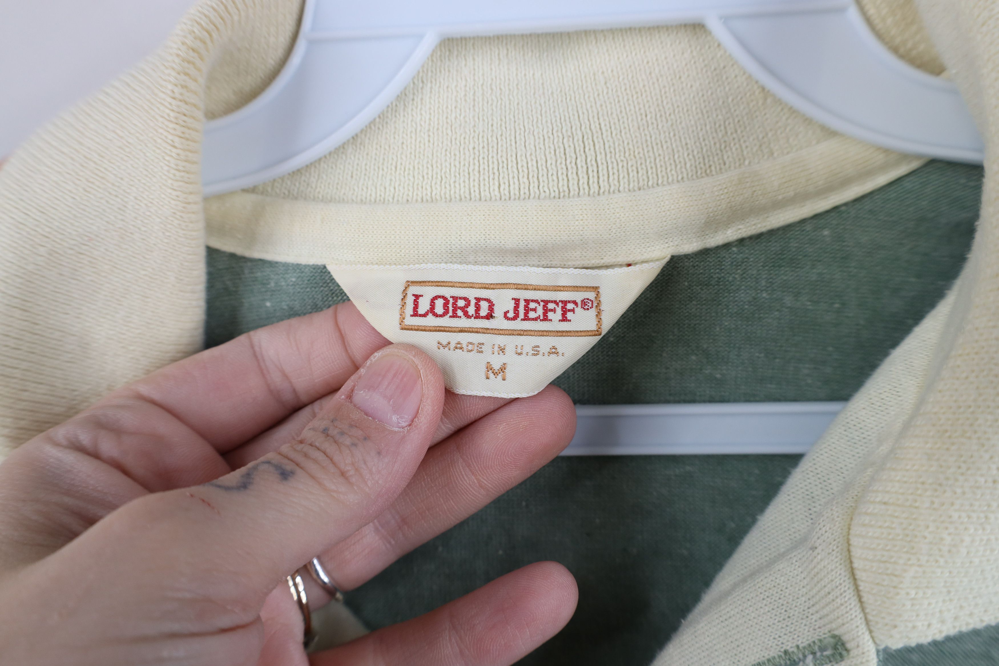 Vintage Vintage 70s Streetwear Jersey Collared Polo Shirt Green USA Size US M / EU 48-50 / 2 - 9 Thumbnail