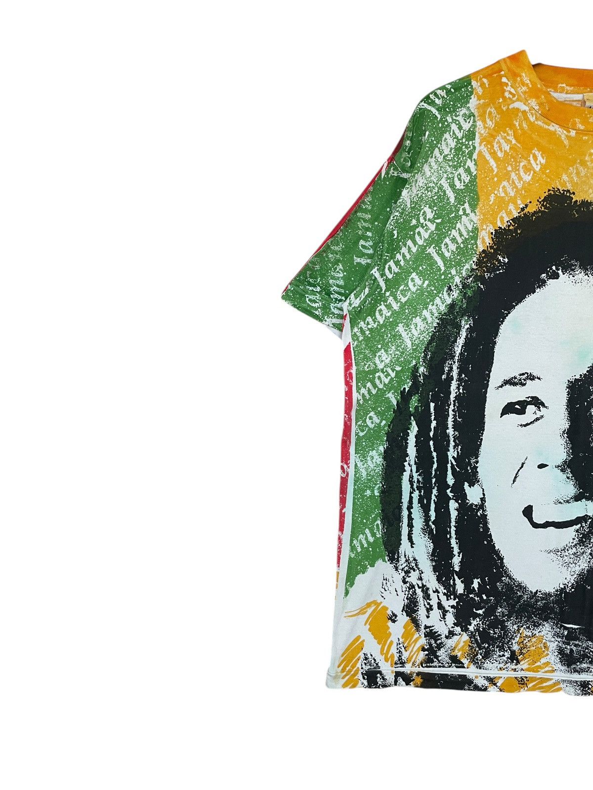 Band Tees × Vintage Vintage Bootleg Singer Bob Marley T-shirt 2000s Size US XL / EU 56 / 4 - 3 Thumbnail