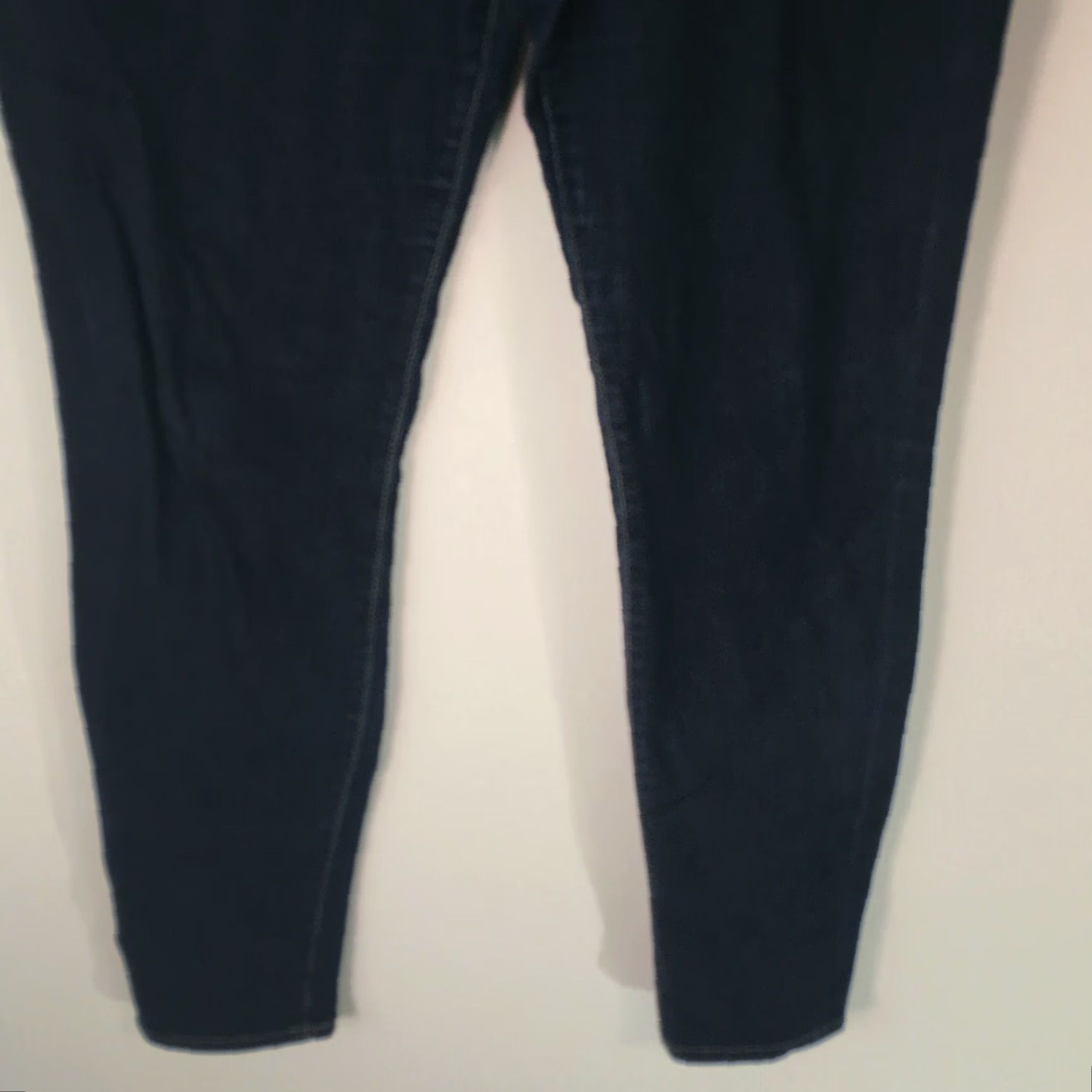 Gap Gap Jeans Women Blue Skinny Regular Denim 10/30 R - Mid Rise Flat Front 5-Pocket Stretch Universal Jeans Size 32" / US 10 / IT 46 - 5 Thumbnail