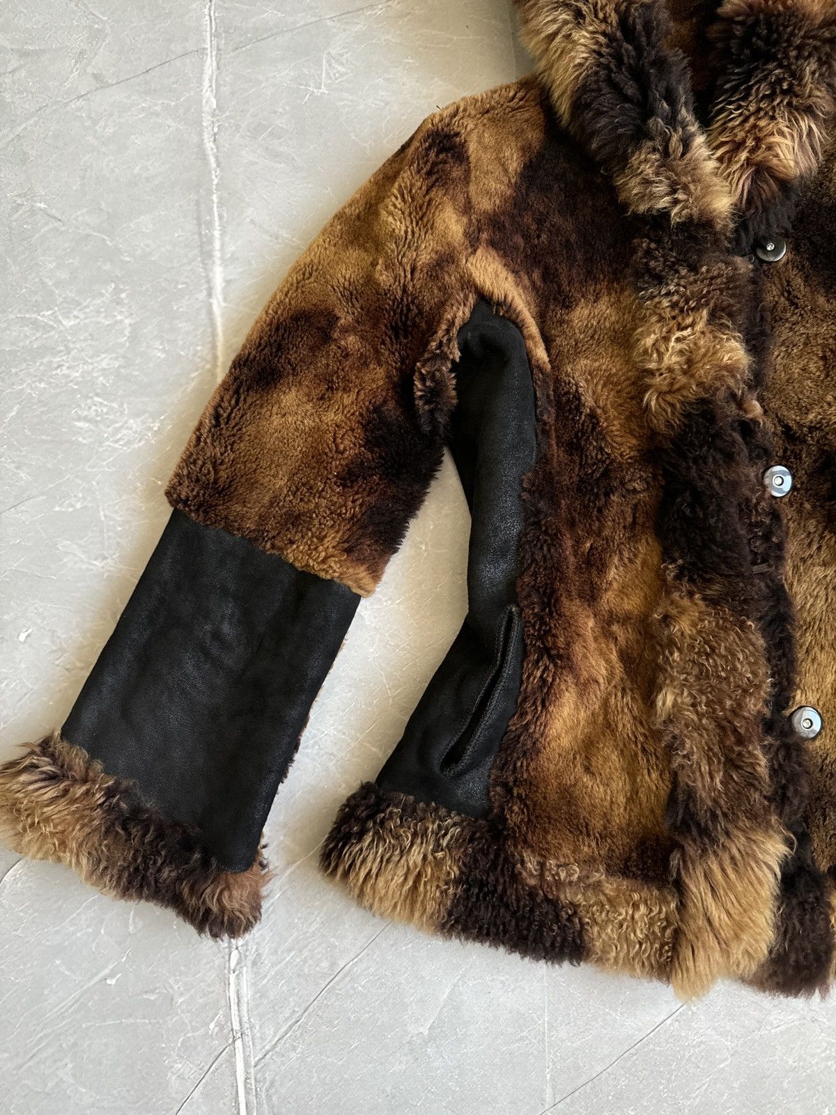 Japanese Brand Vintage Faux Fur Leather Hooded Coat Jacket LGB Ifsixwasnine Size M / US 6-8 / IT 42-44 - 14 Thumbnail