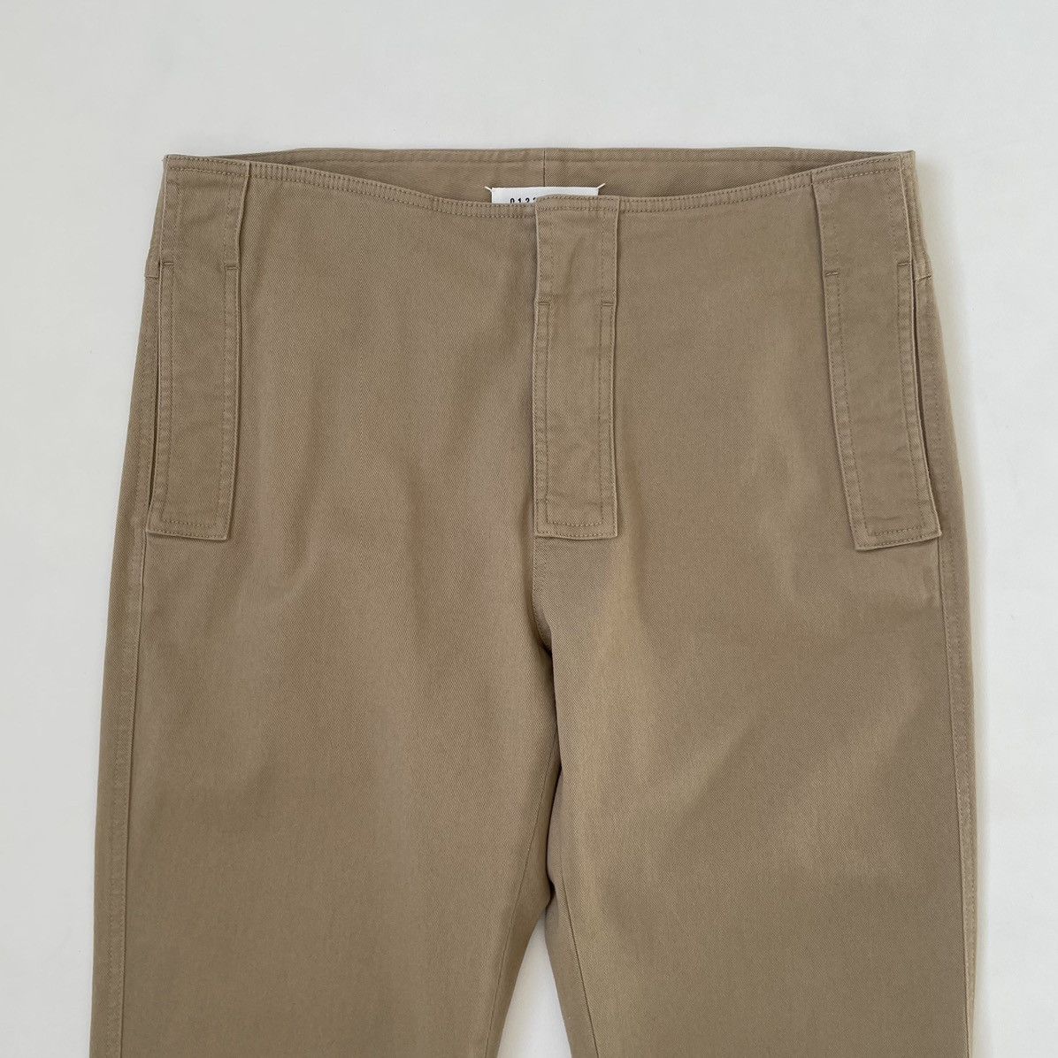 Maison Margiela A/W 17 Tan Cotton Utility Trousers Size US 32 / EU 48 - 2 Thumbnail
