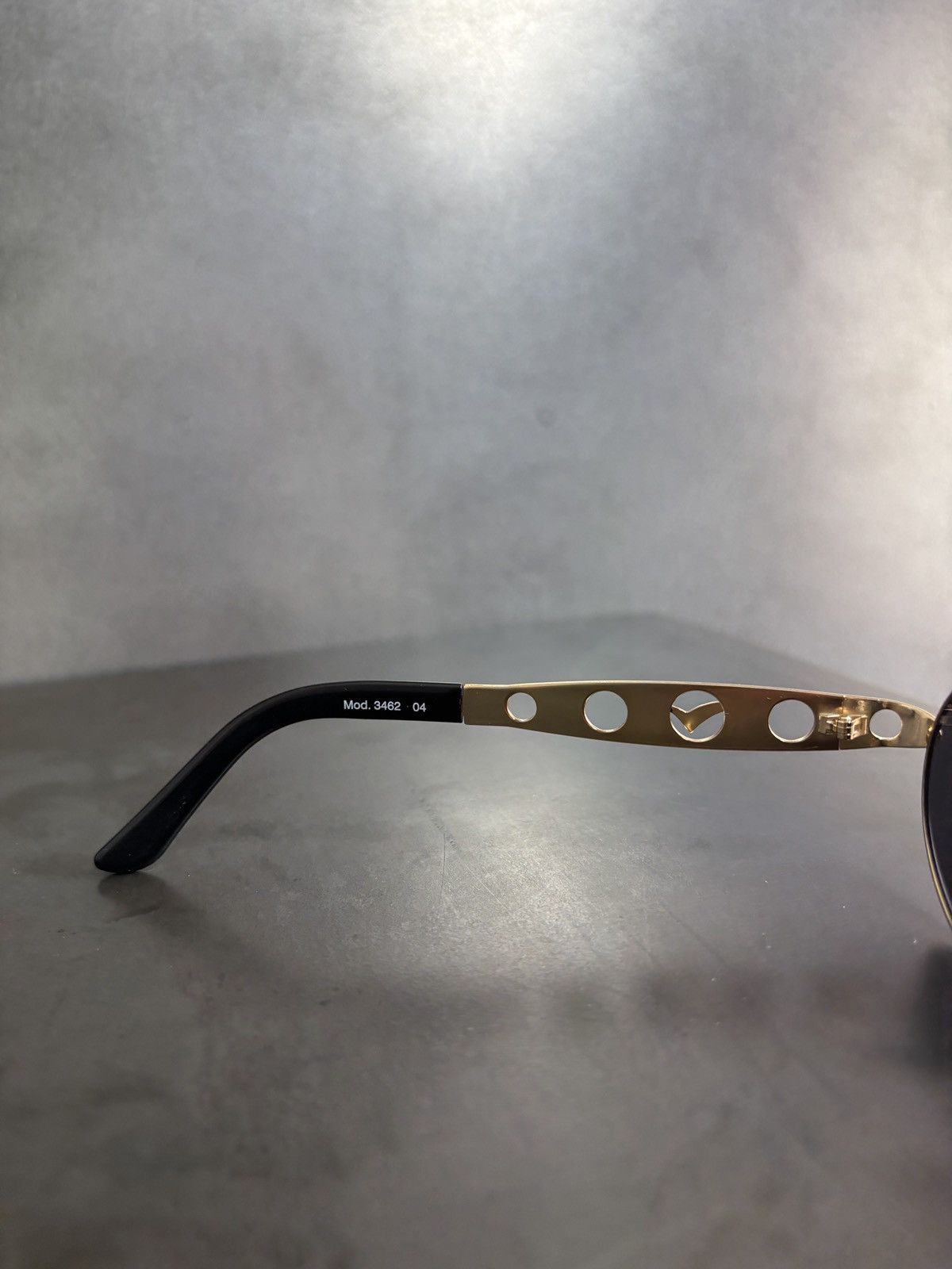 Designer NOS 1990s Sunglasses Metal JPG Diesel Sover Italy Deadstock Size ONE SIZE - 13 Thumbnail