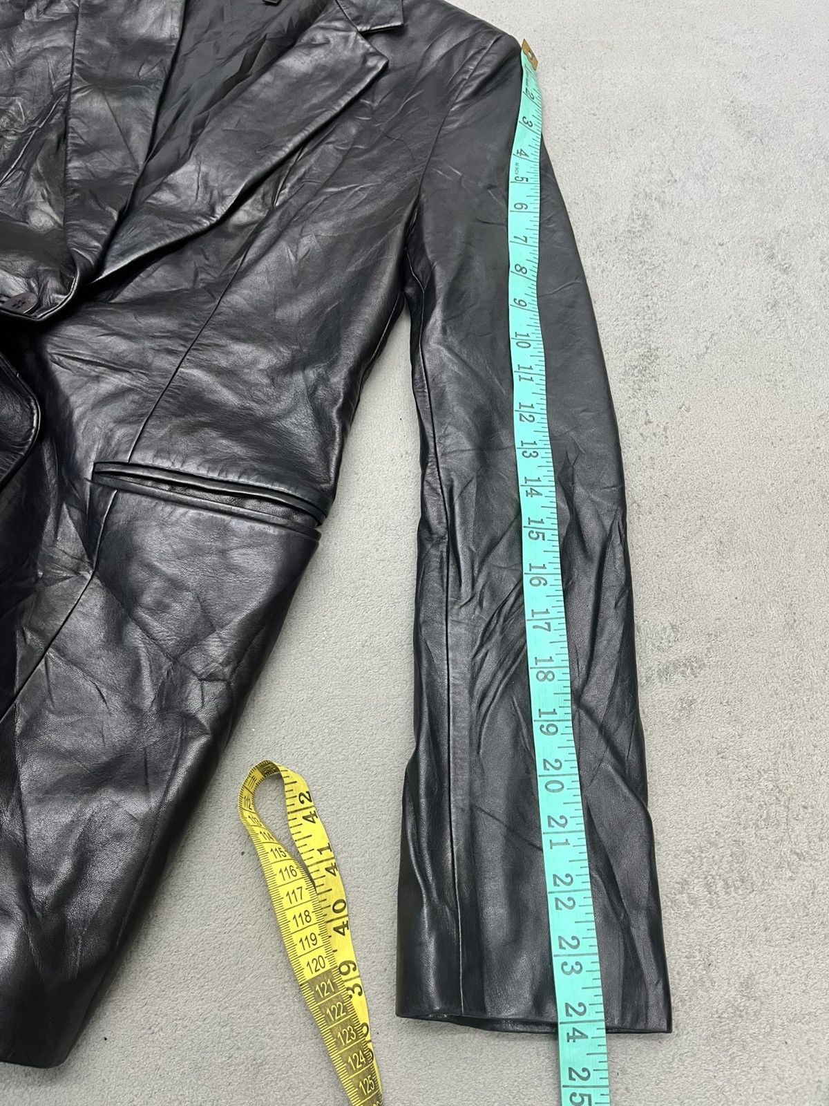 DKNY archive leather jacket