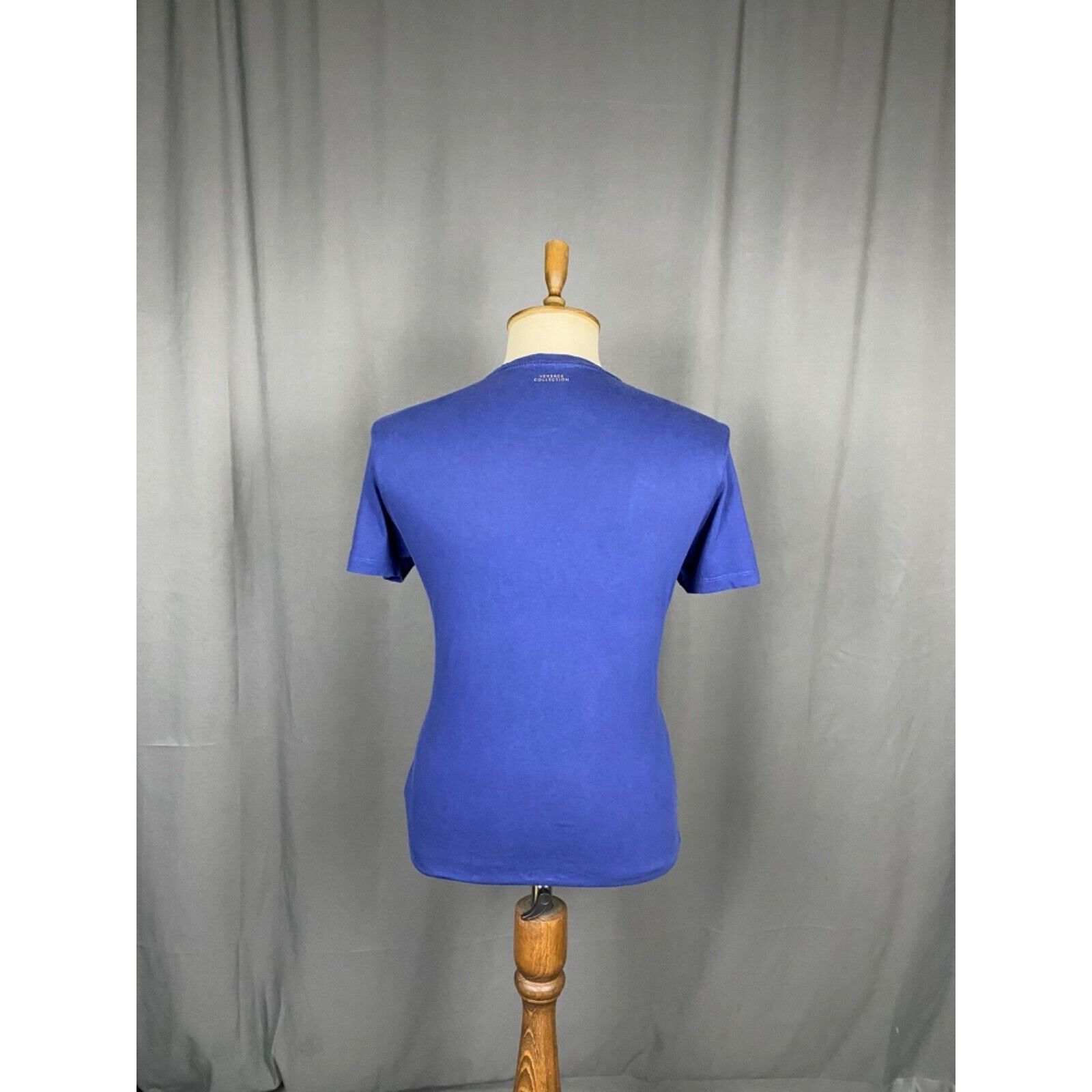 Versace Versace Big Logo Medusa Men's Blue T-Shirt Size M Size US M / EU 48-50 / 2 - 7 Thumbnail