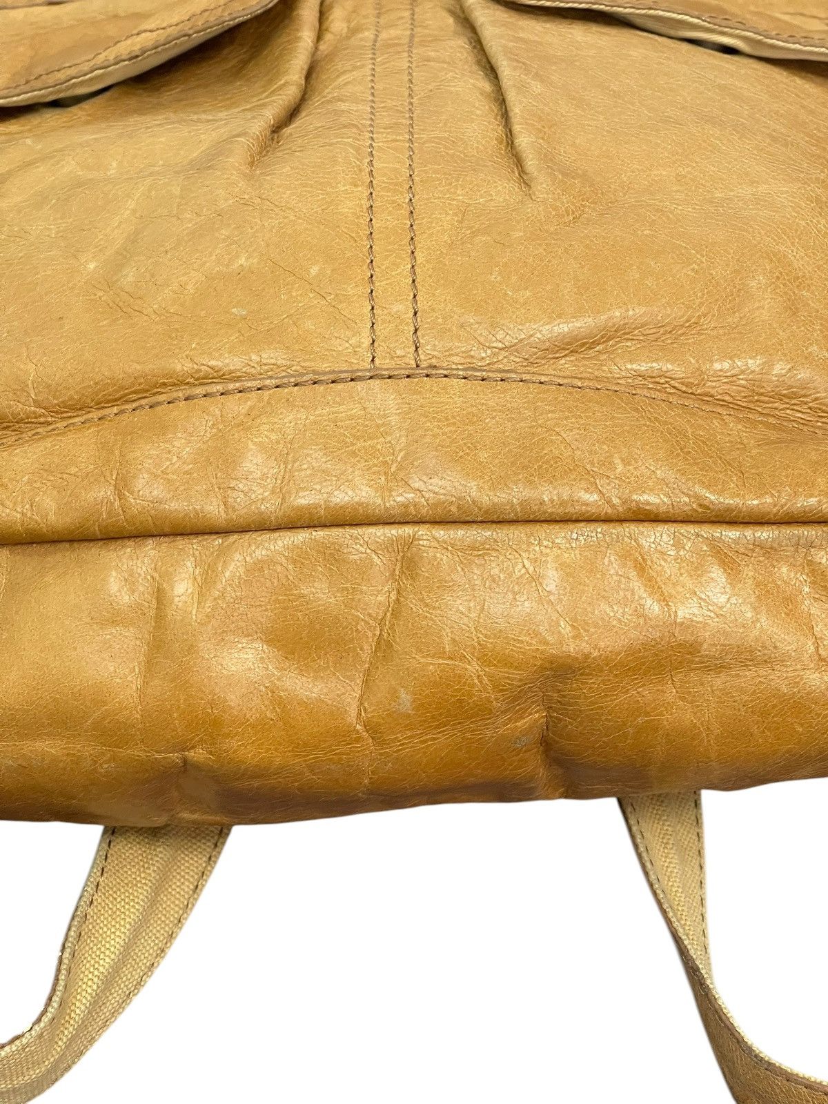 Leather Full Leather Patina Dakota Japan Backpack Bag 1🟩9 Size ONE SIZE - 8 Thumbnail