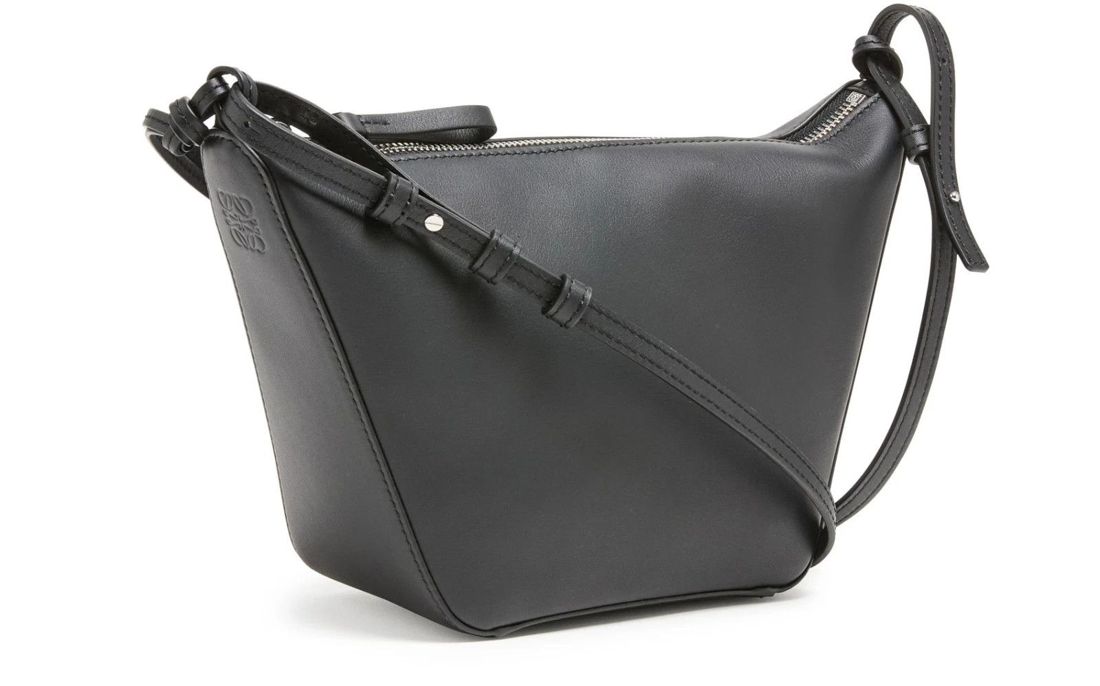 Loewe LOEWE Hammock Mini $2150 Black Leather Hobo Bag Size ONE SIZE - 2 Thumbnail