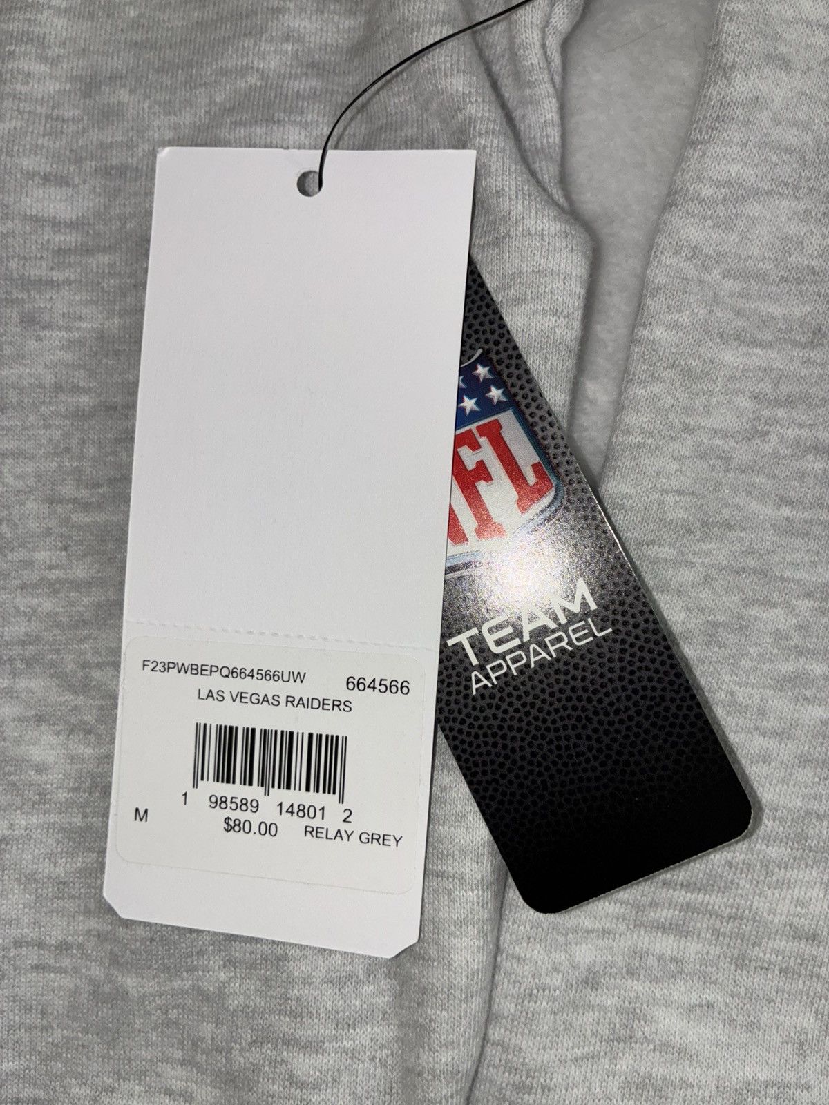 47 Brand × NFL NEW Ladies' NFL Pullover - Las Vegas Raiders, Medium Size M / US 6-8 / IT 42-44 - 5 Thumbnail