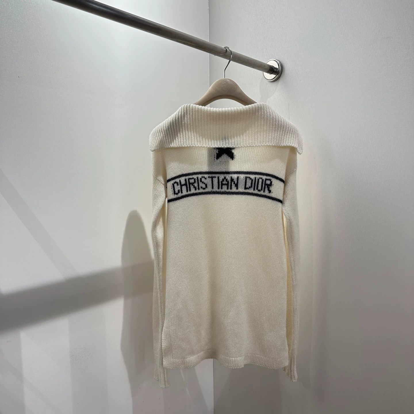 Christian Dior Monsieur Dior may237 cashmere star logo knit sweater 36 Size XS / US 0-2 / IT 36-38 - 1 Thumbnail