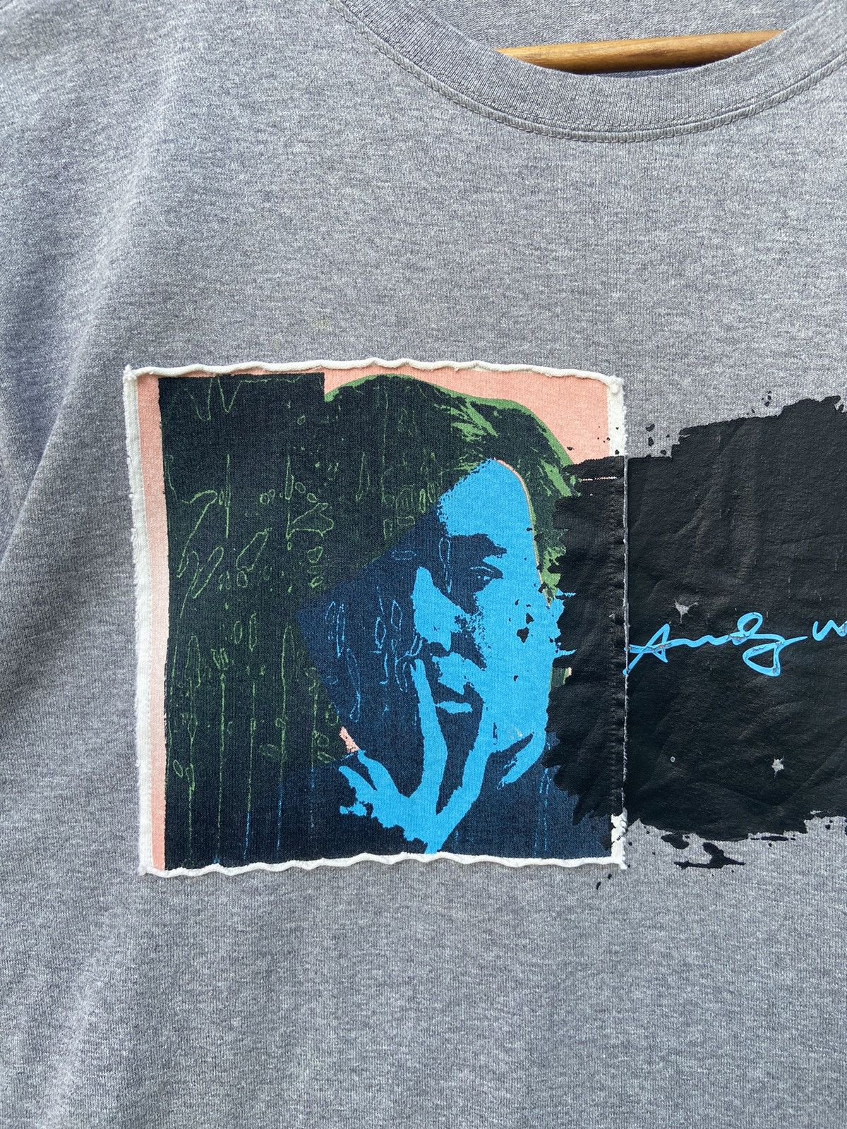 Andy Warhol × Vintage Andy Warhol t shirt long sleeve Size US M / EU 48-50 / 2 - 5 Thumbnail