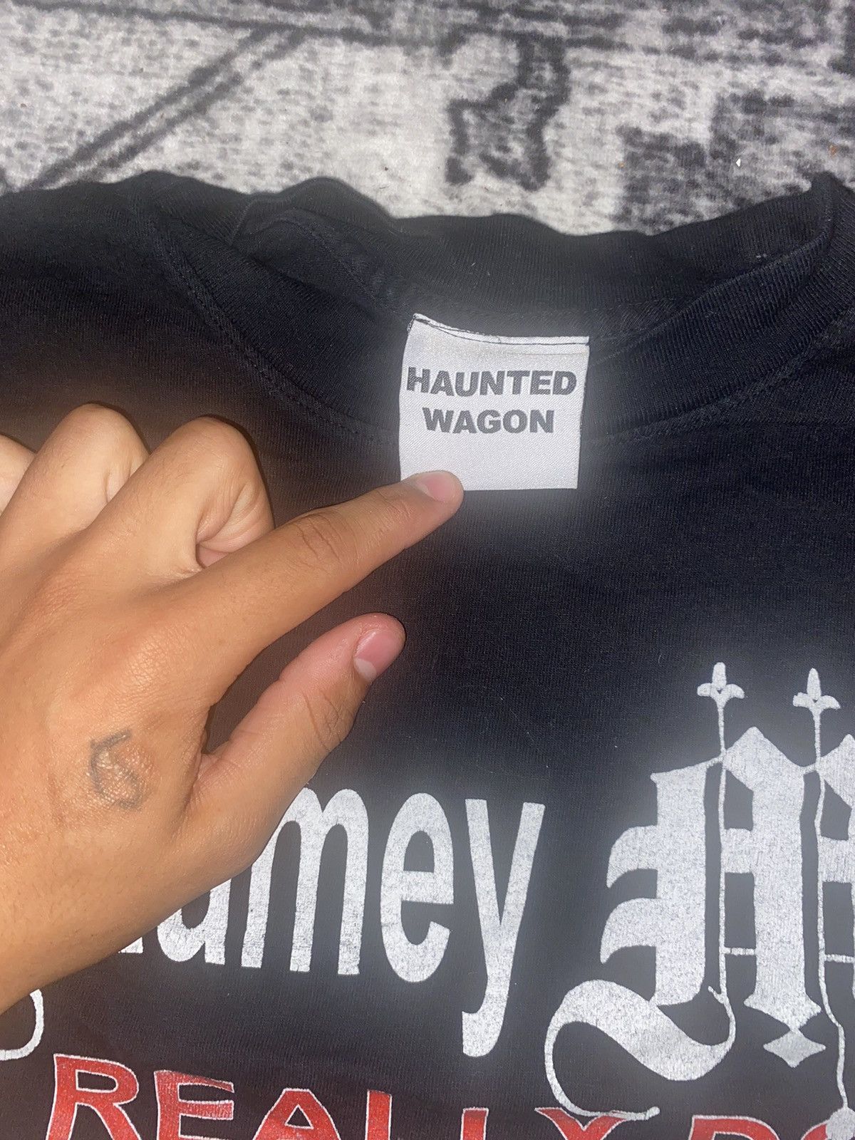 Affliction × Haunted Mound × Online Ceramics mckamey manor online ceramics t-shirt Size US L / EU 52-54 / 3 - 3 Thumbnail