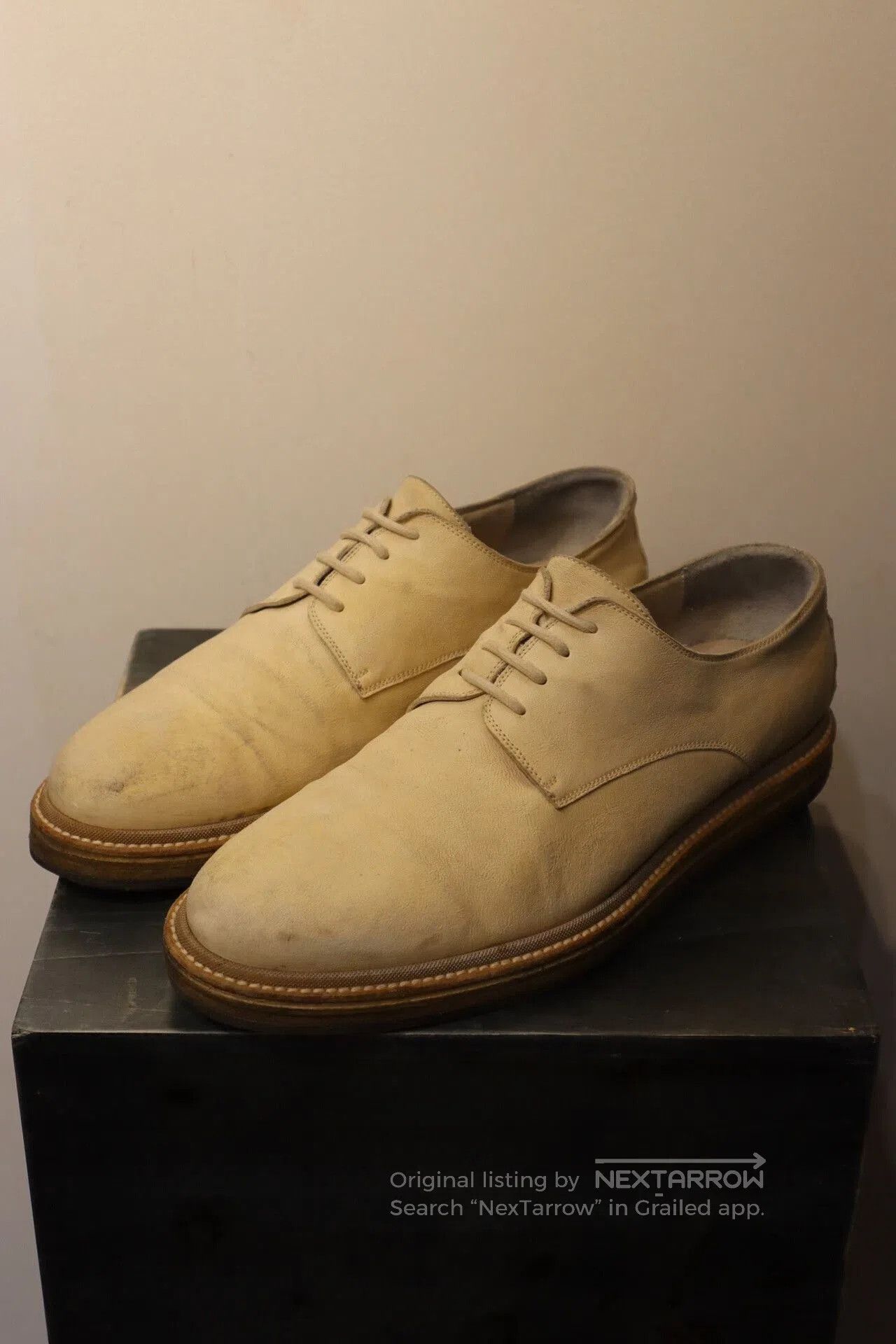 Ann Demeulemeester Ann Demeulemeester Suede Derby Shoes. Size US 10 / EU 43 - 2 Thumbnail