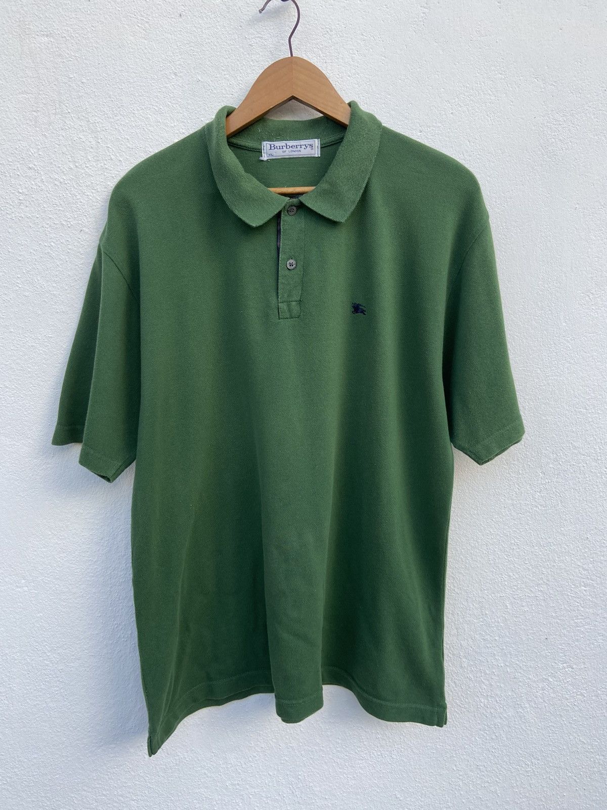 Burberry Vintage Burberry polo t shirt Size US L / EU 52-54 / 3 - 1 Thumbnail