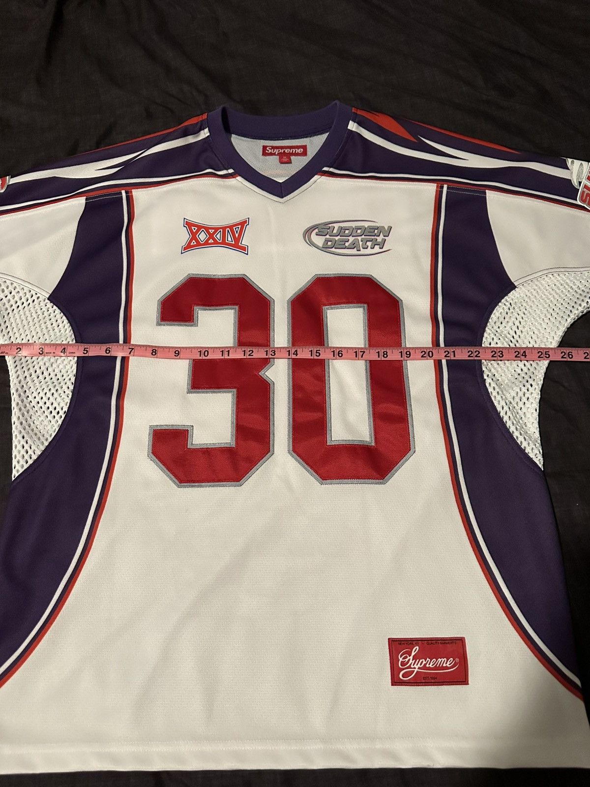 Supreme Supreme Sudden Death Football Jersey medium Size US M / EU 48-50 / 2 - 3 Thumbnail