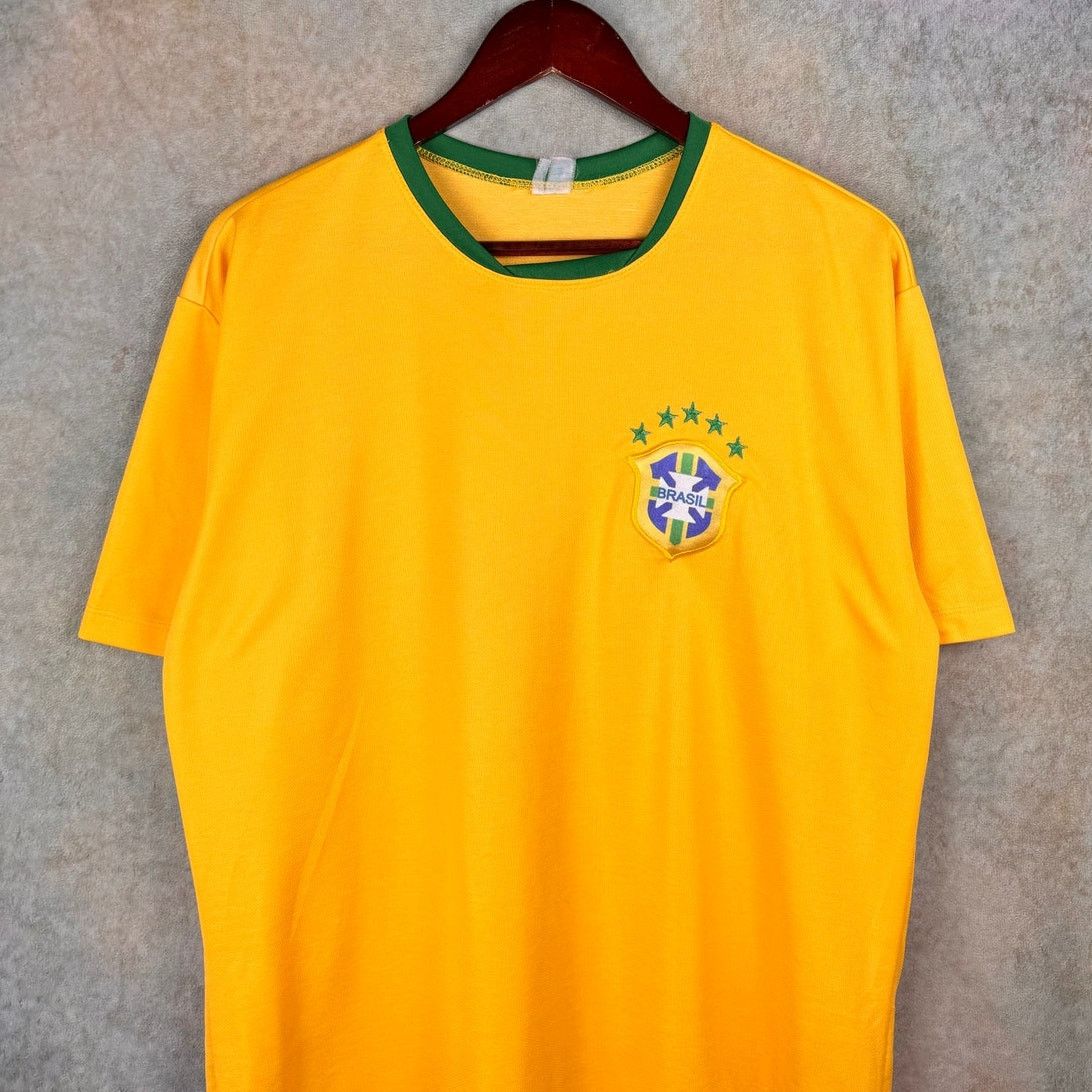 Vintage VTG Y2K Neymar Brasil Soccer Jersey Mens Sz L #10 Size US L / EU 52-54 / 3 - 2 Thumbnail