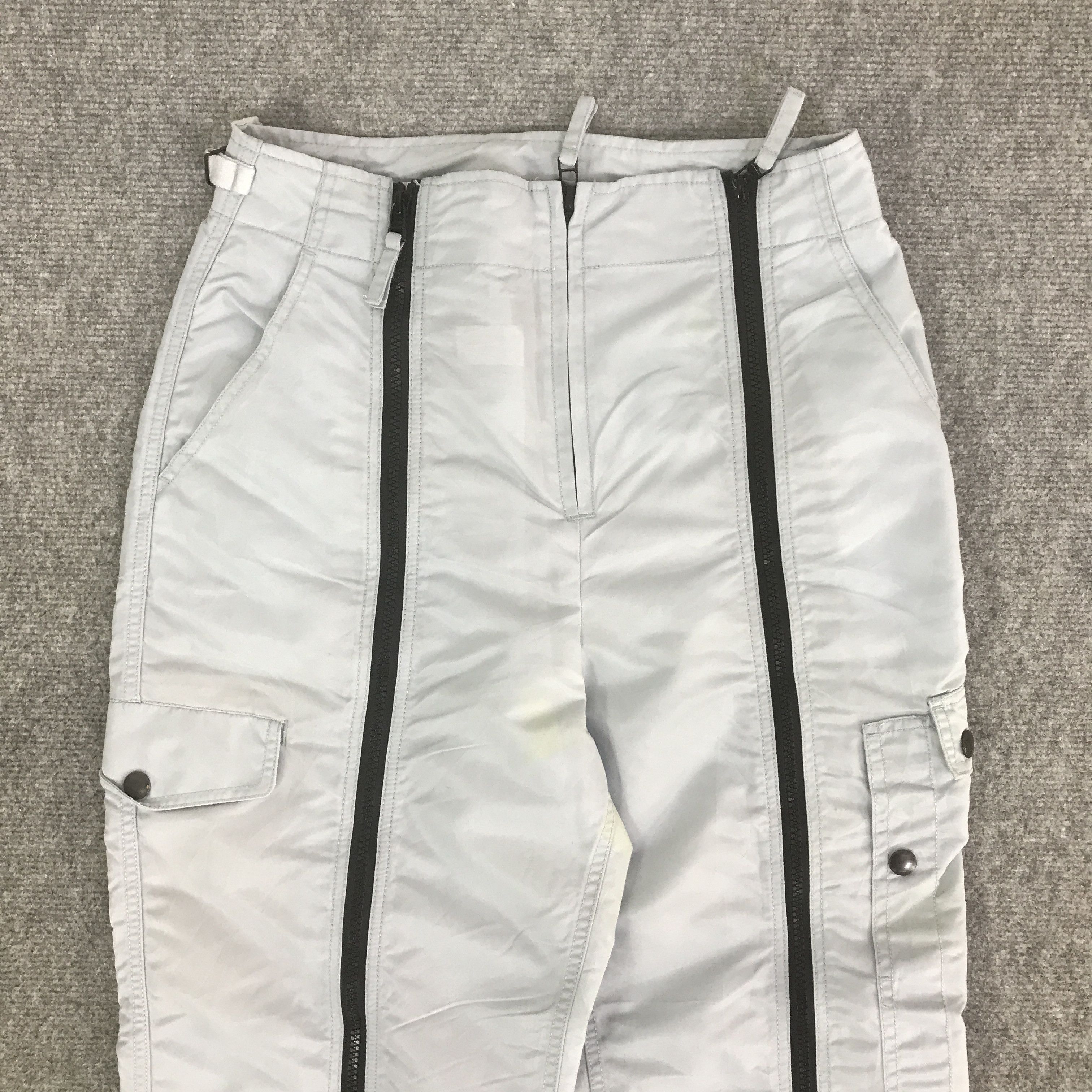 X-Girl X-GIRL SKI DESIGN PANTS FULL ZIP SWEATPANTS K130B2 Size 26" / US 2 / IT 38 - 3 Thumbnail