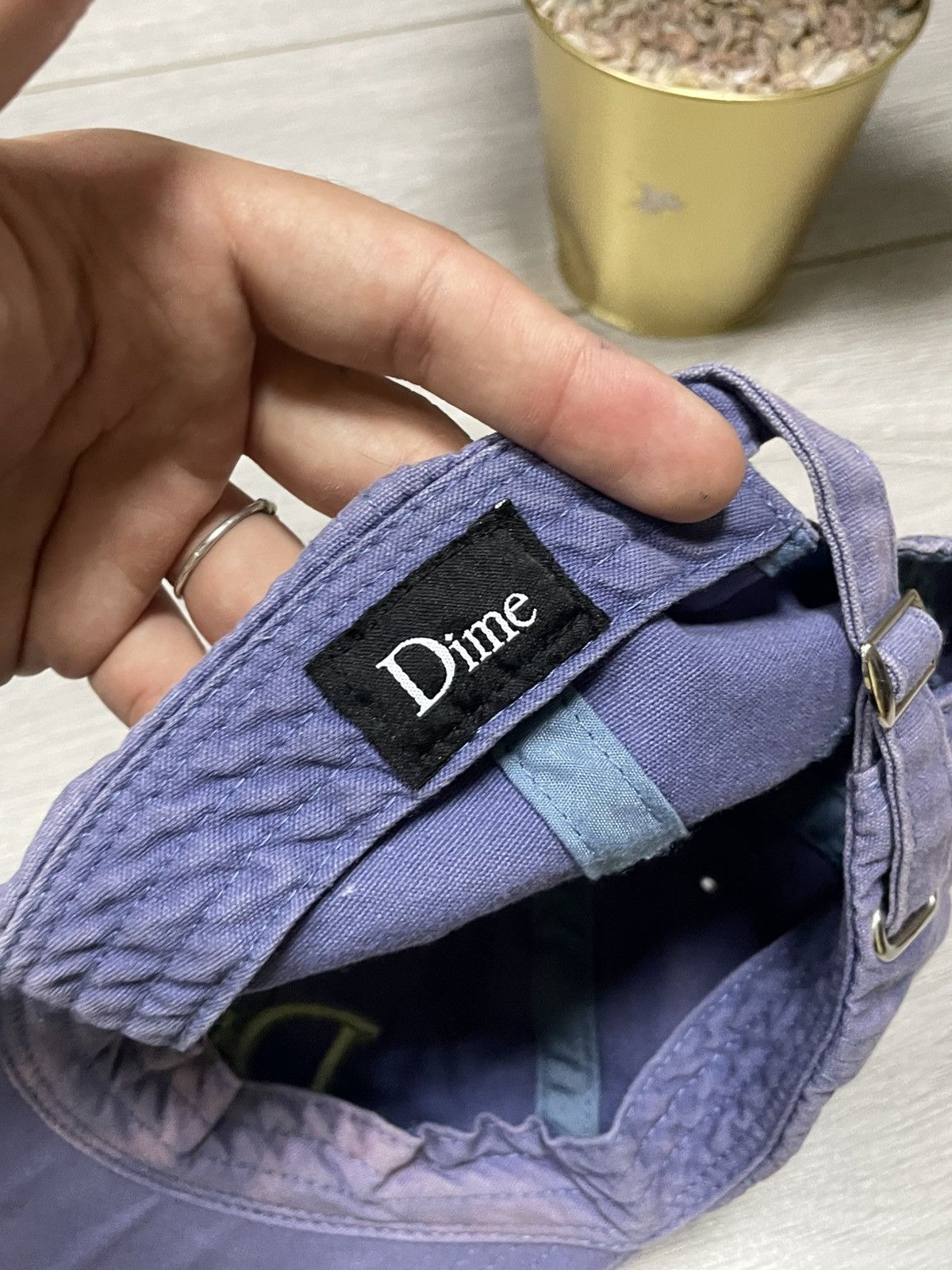 Dime Dime vintage purple cap embroidered Size ONE SIZE - 2 Thumbnail