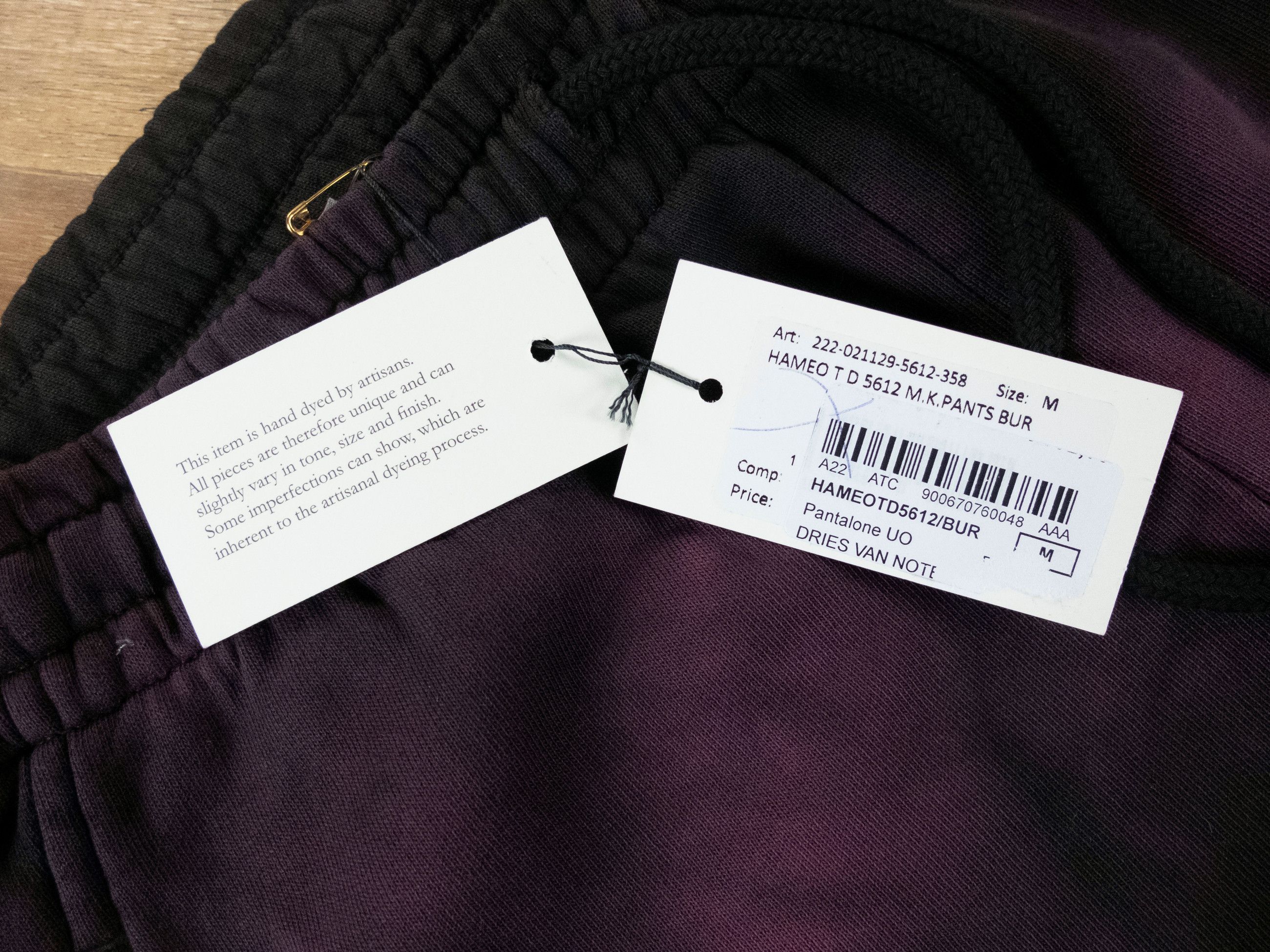 Dries Van Noten DRIES VAN NOTEN Hameo purple lounge pants sweatpants Medium Size US 32 / EU 48 - 6 Thumbnail