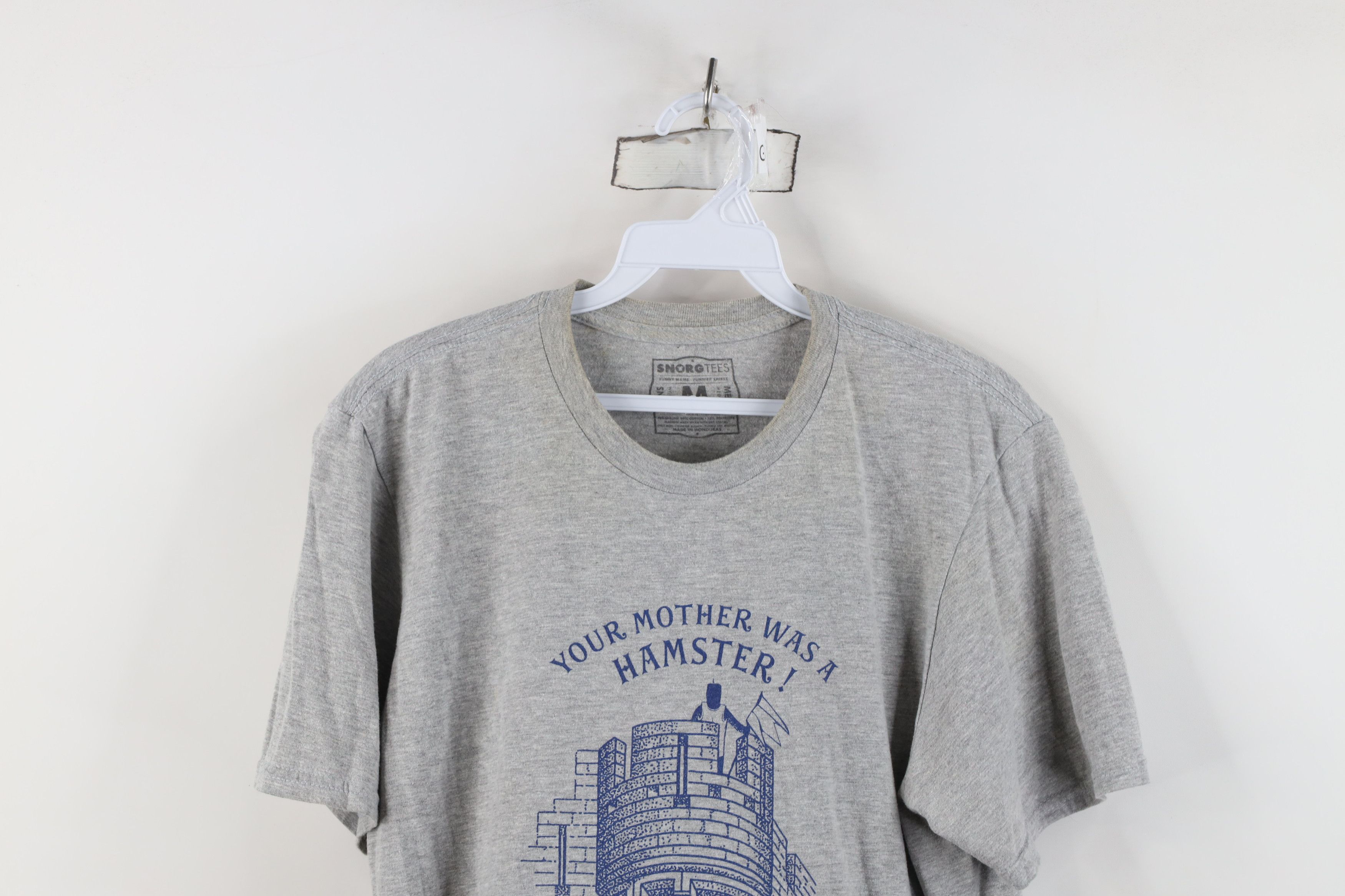 Vintage Retro Python and the Holy Grail Mother Was A Hamster T-Shirt Size US M / EU 48-50 / 2 - 2 Thumbnail