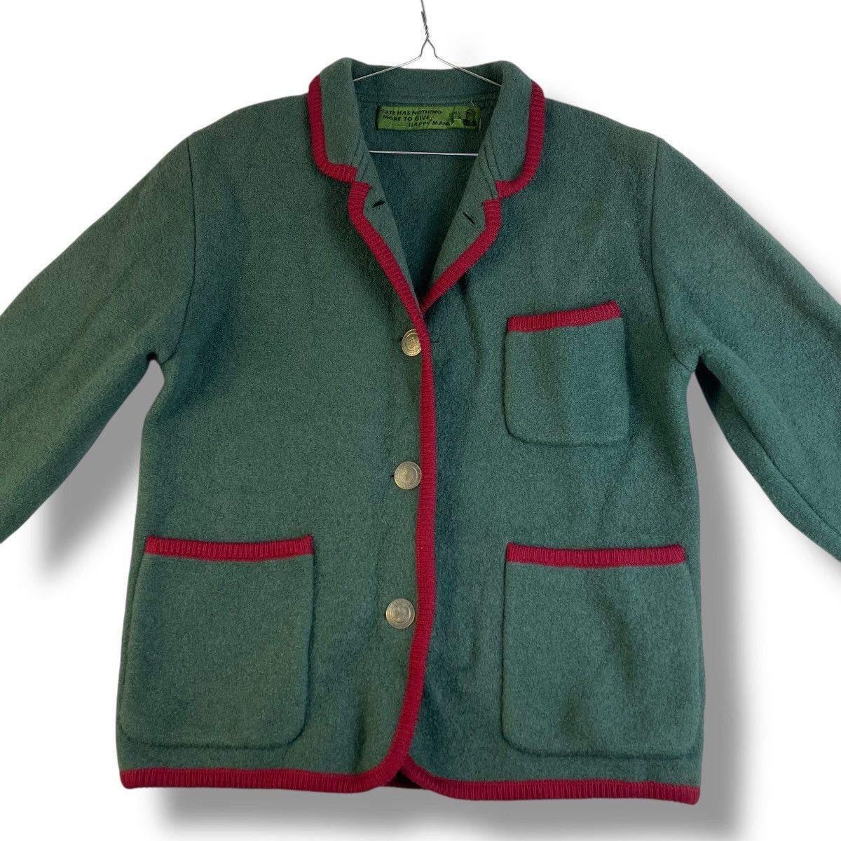 Kapital VINTAGE TWO TONES BOILED WOOL JACKET Size US M / EU 48-50 / 2 - 4 Thumbnail